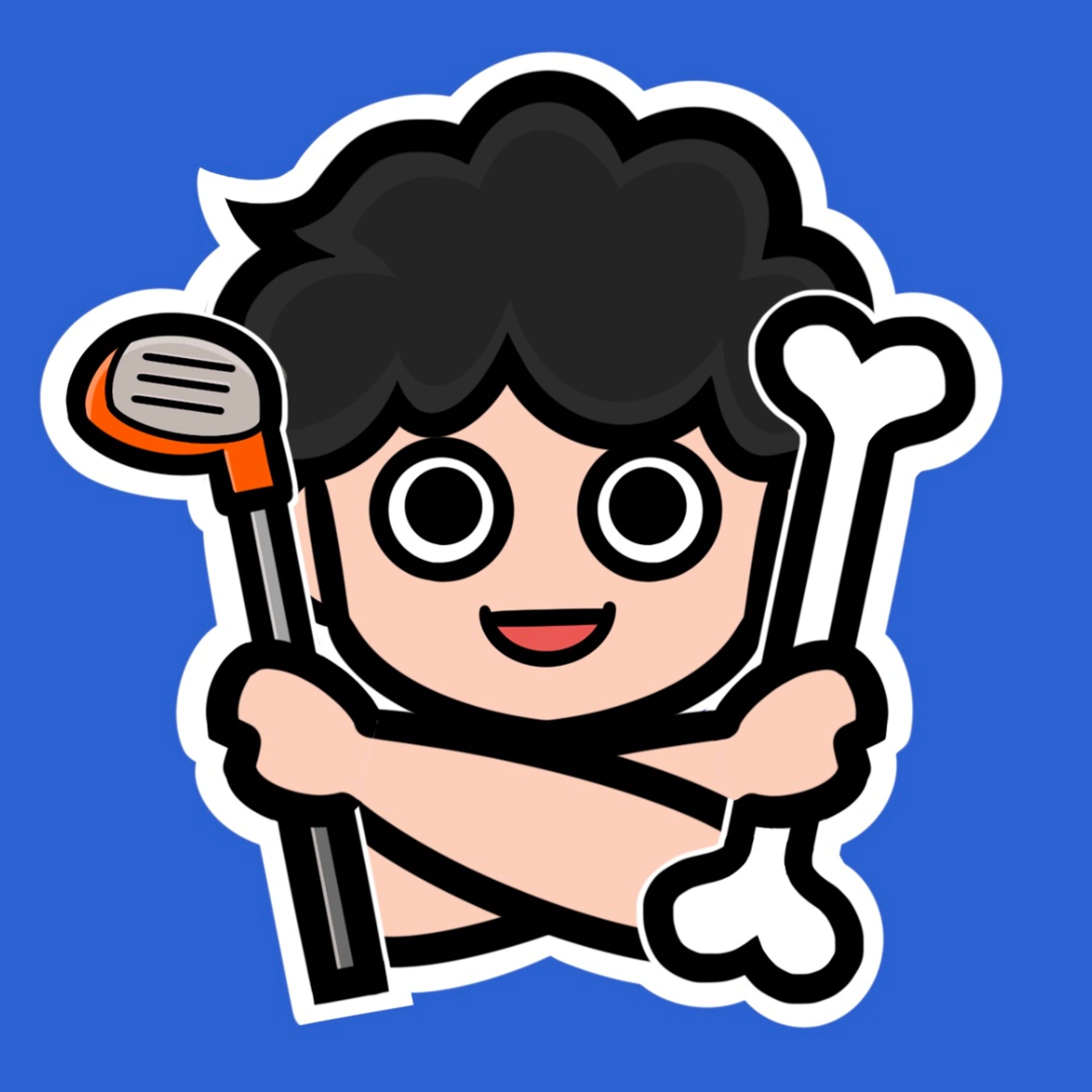 骨✖️ゴルフ(SNSアイコン)-1