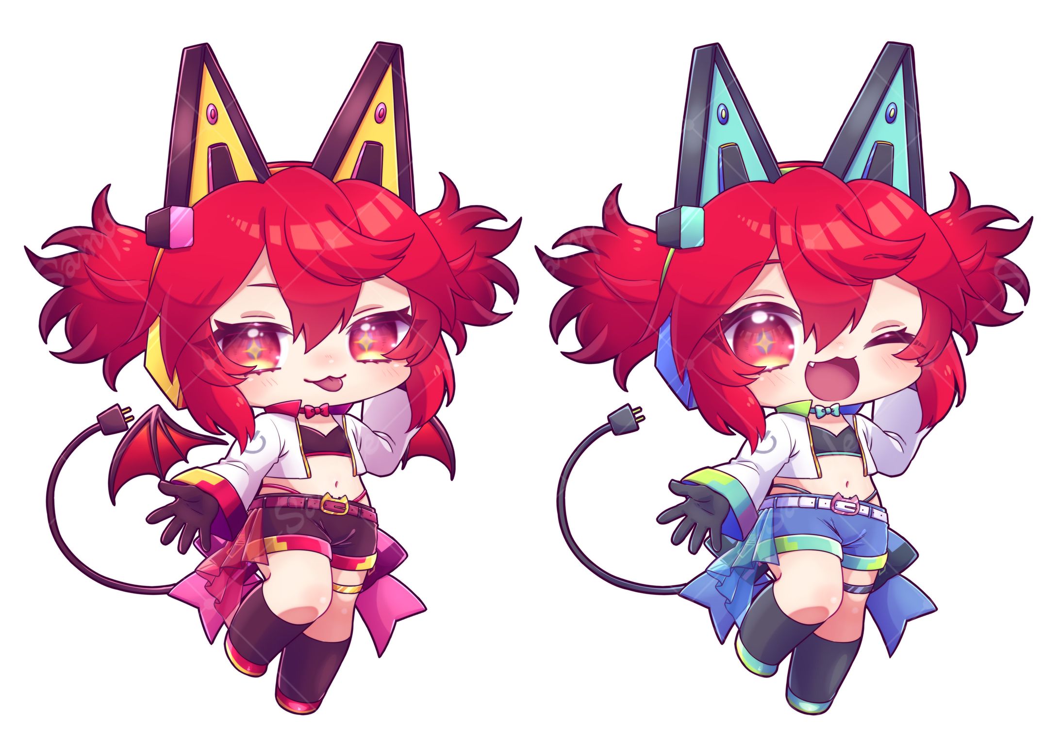 【お仕事】ミア=アンベル様 グッズ用イラスト-1