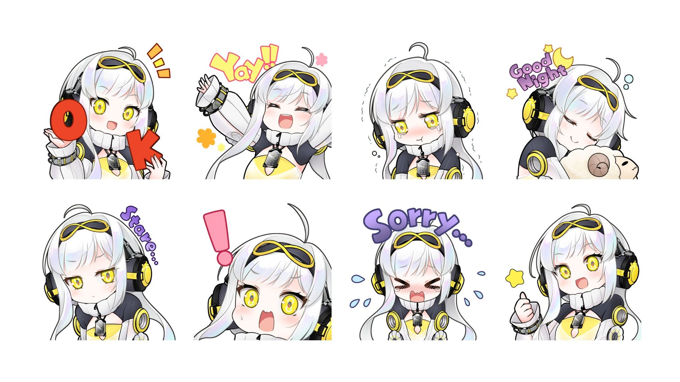 【2023お仕事】Ailis_SNS用スタンプ第1～6弾-1