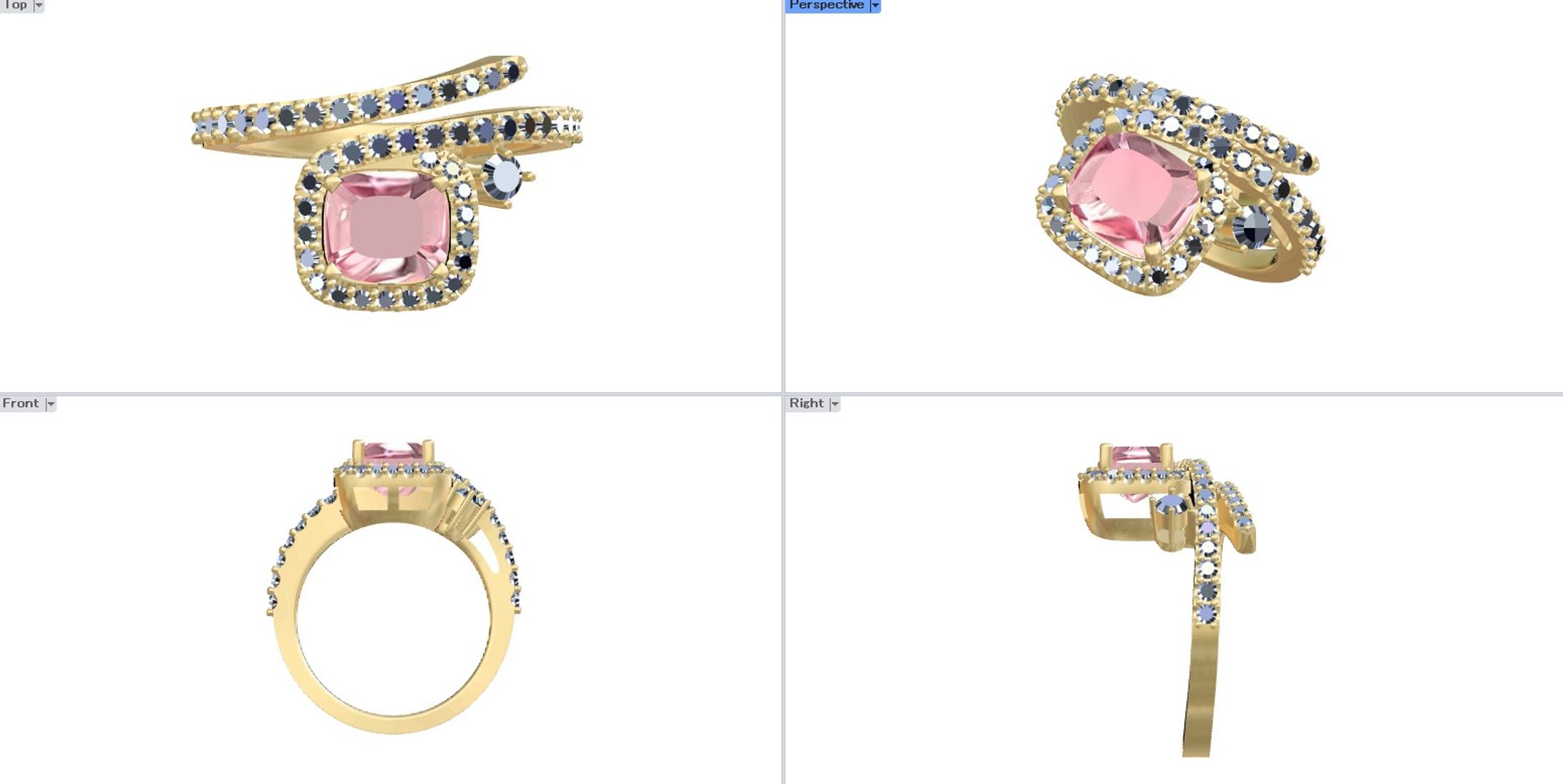 ピンクゾイサイトリング-1