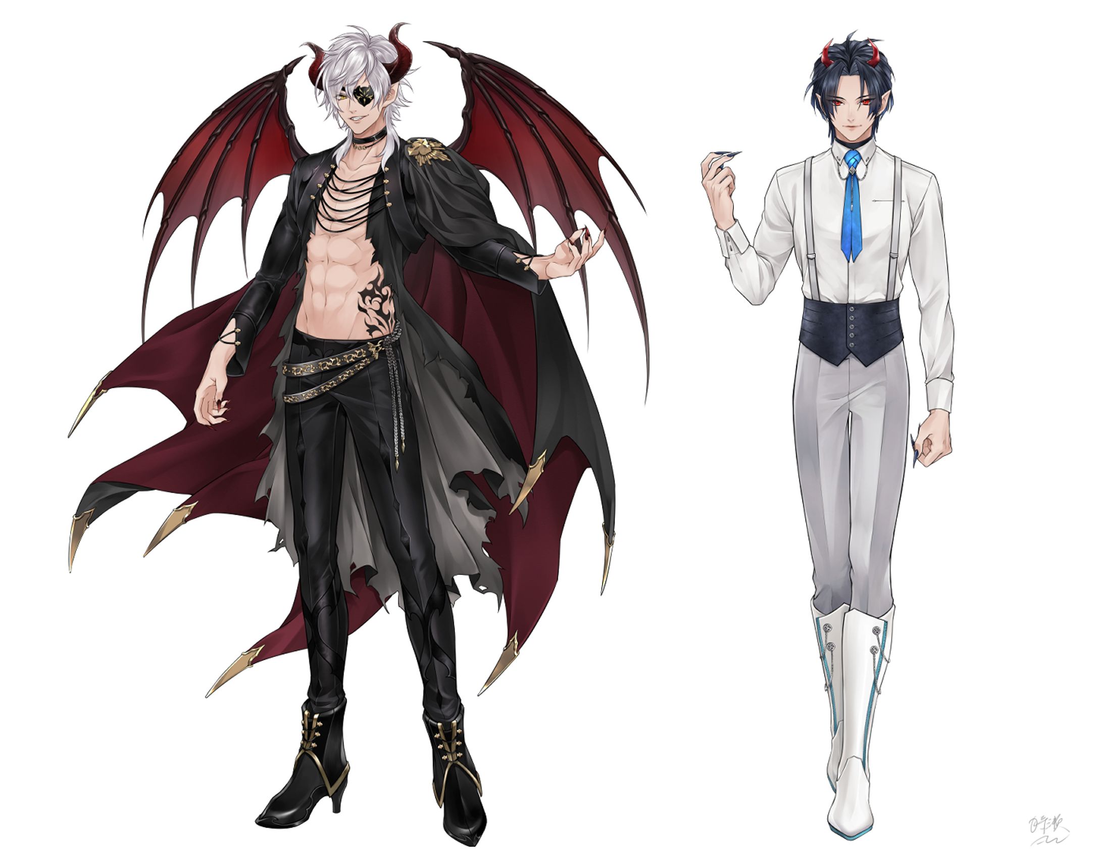 アプリゲーム　キャラデザ①-1