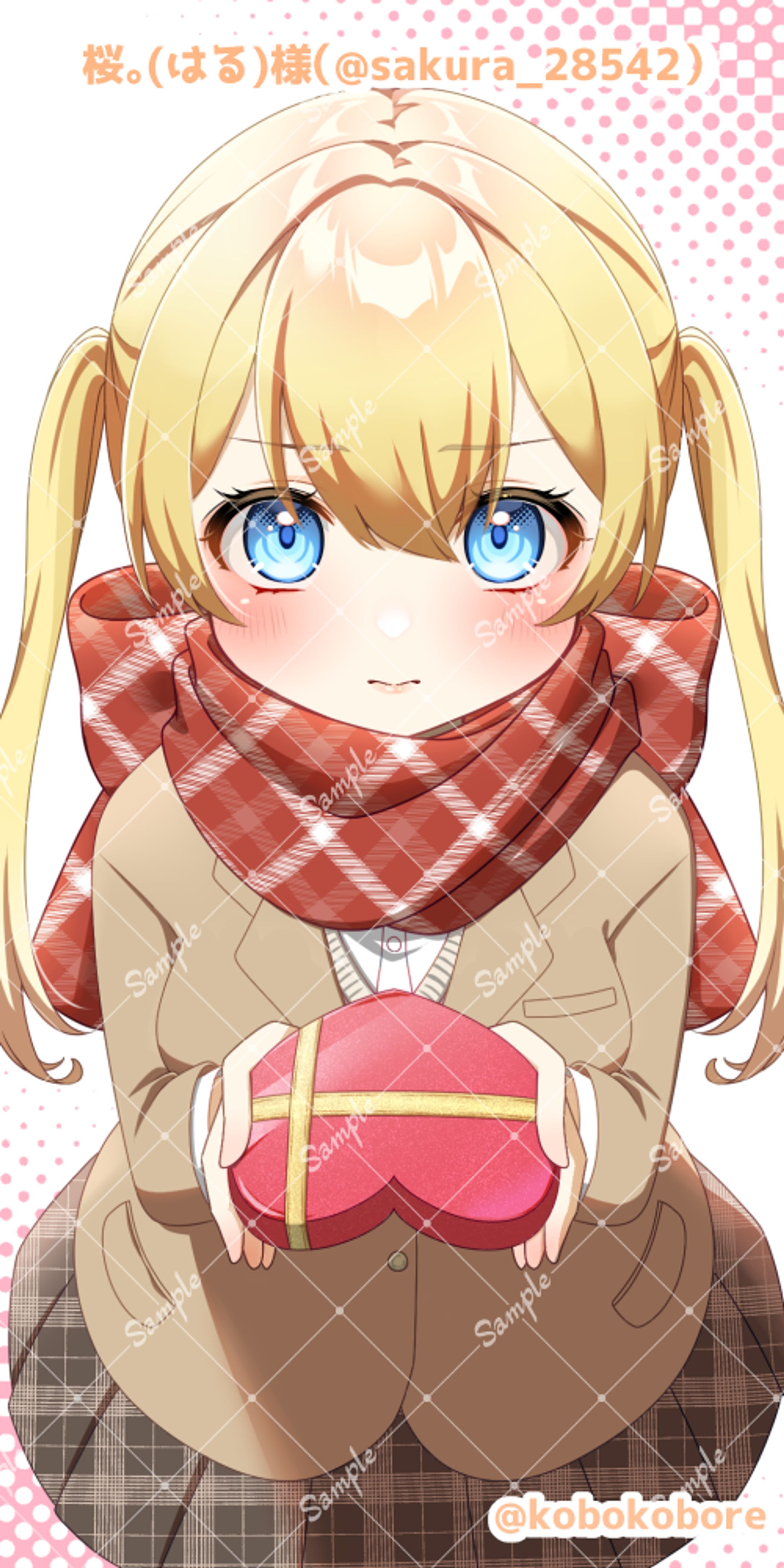 【桜。(はる)様】等身イラスト-1