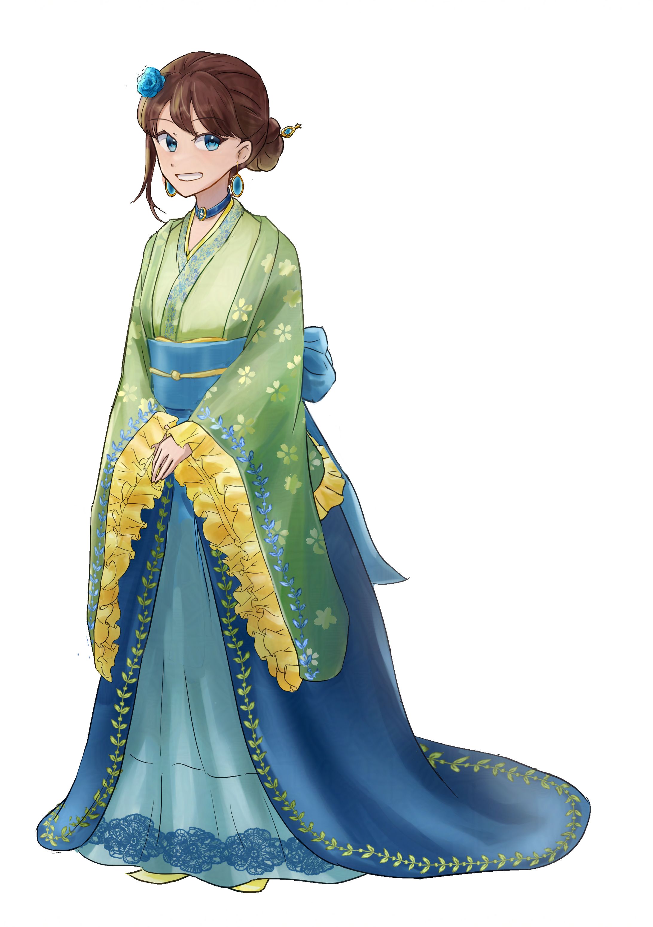 【オリジナル】和洋折衷なお姫様-1