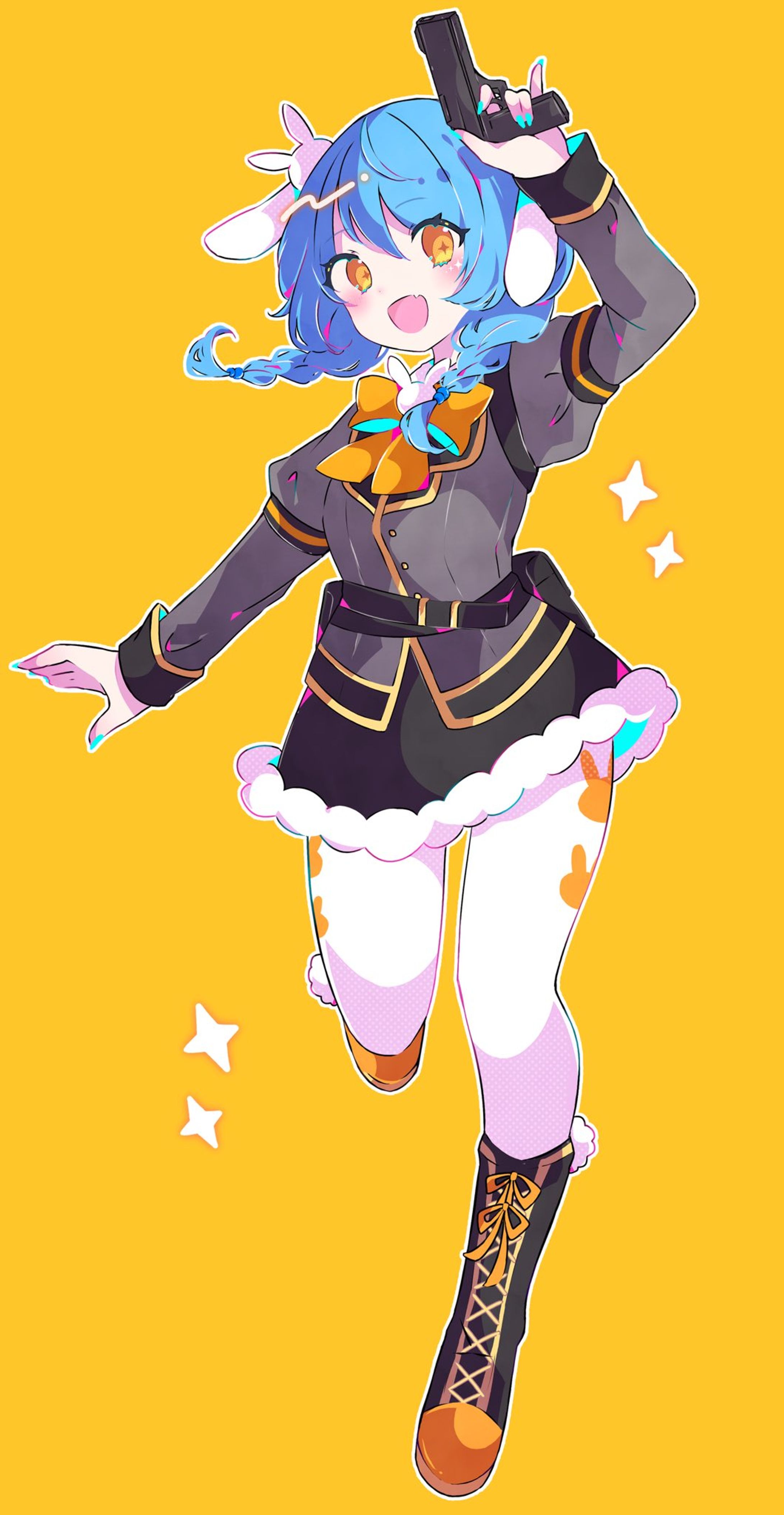 Vtuber / うさぎガンマン　立ち絵-1