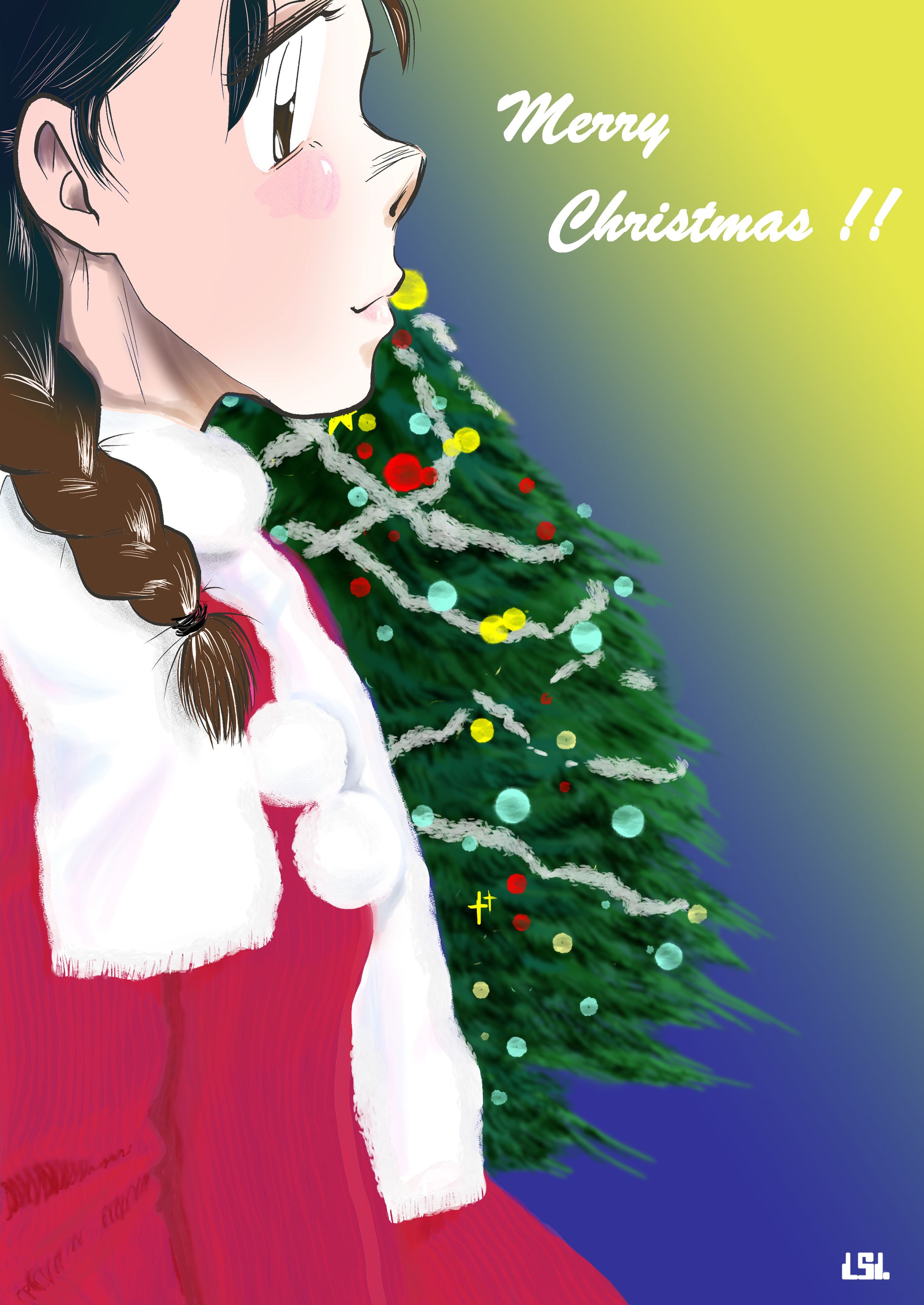 鈴木節子 in Chrstmas-1