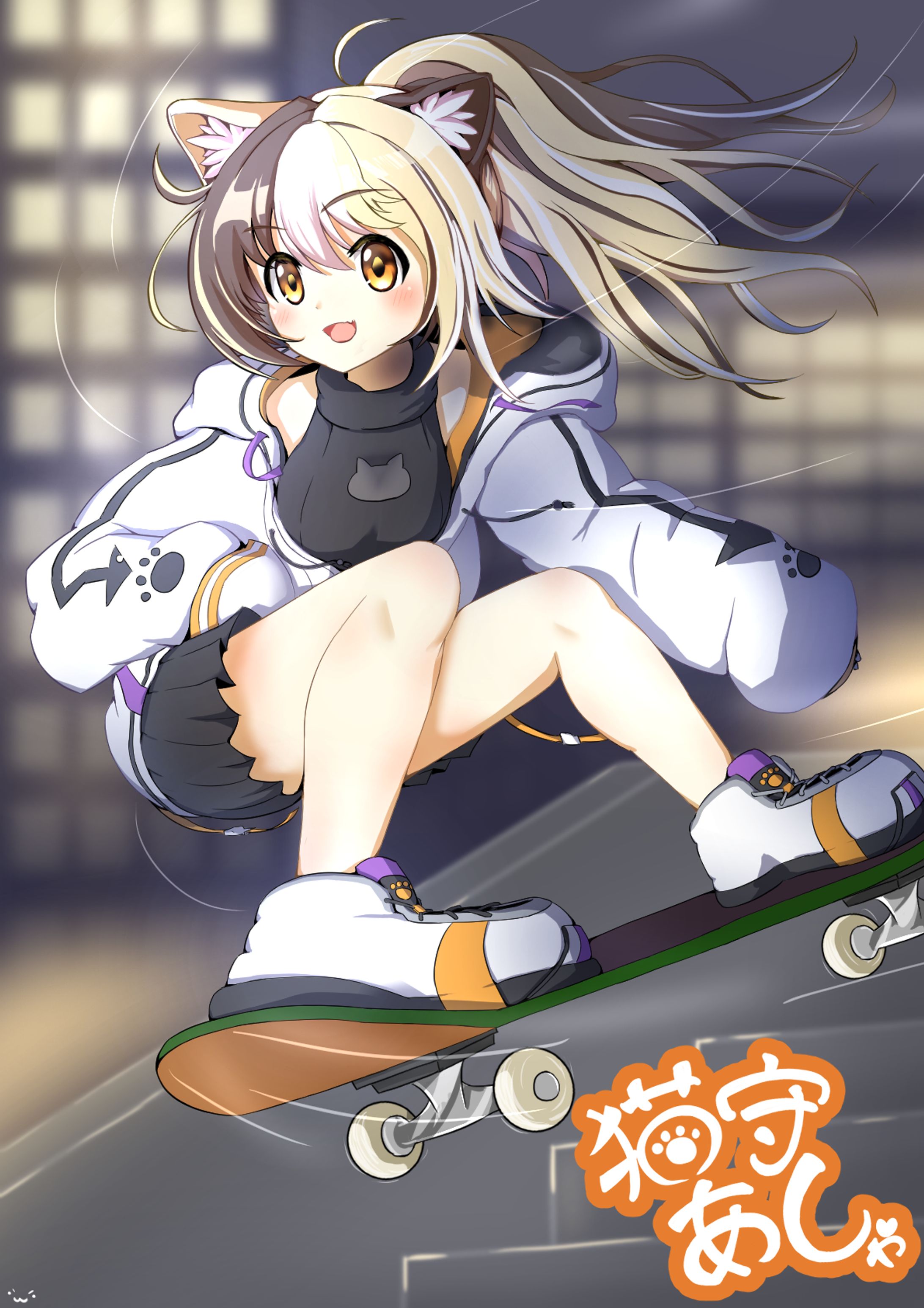 猫守あしゃ　１枚絵FA-1