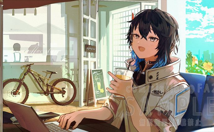 A break from summer cafe