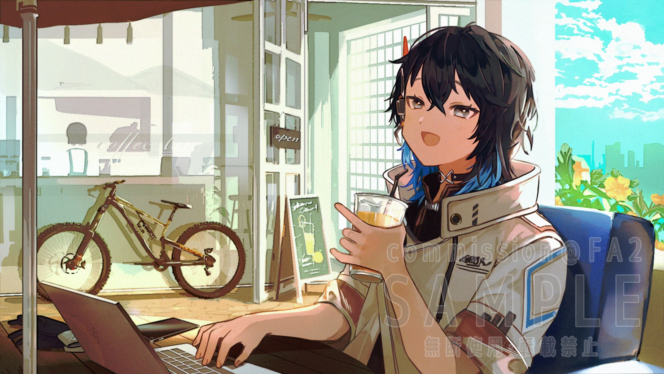 A break from summer cafe-1