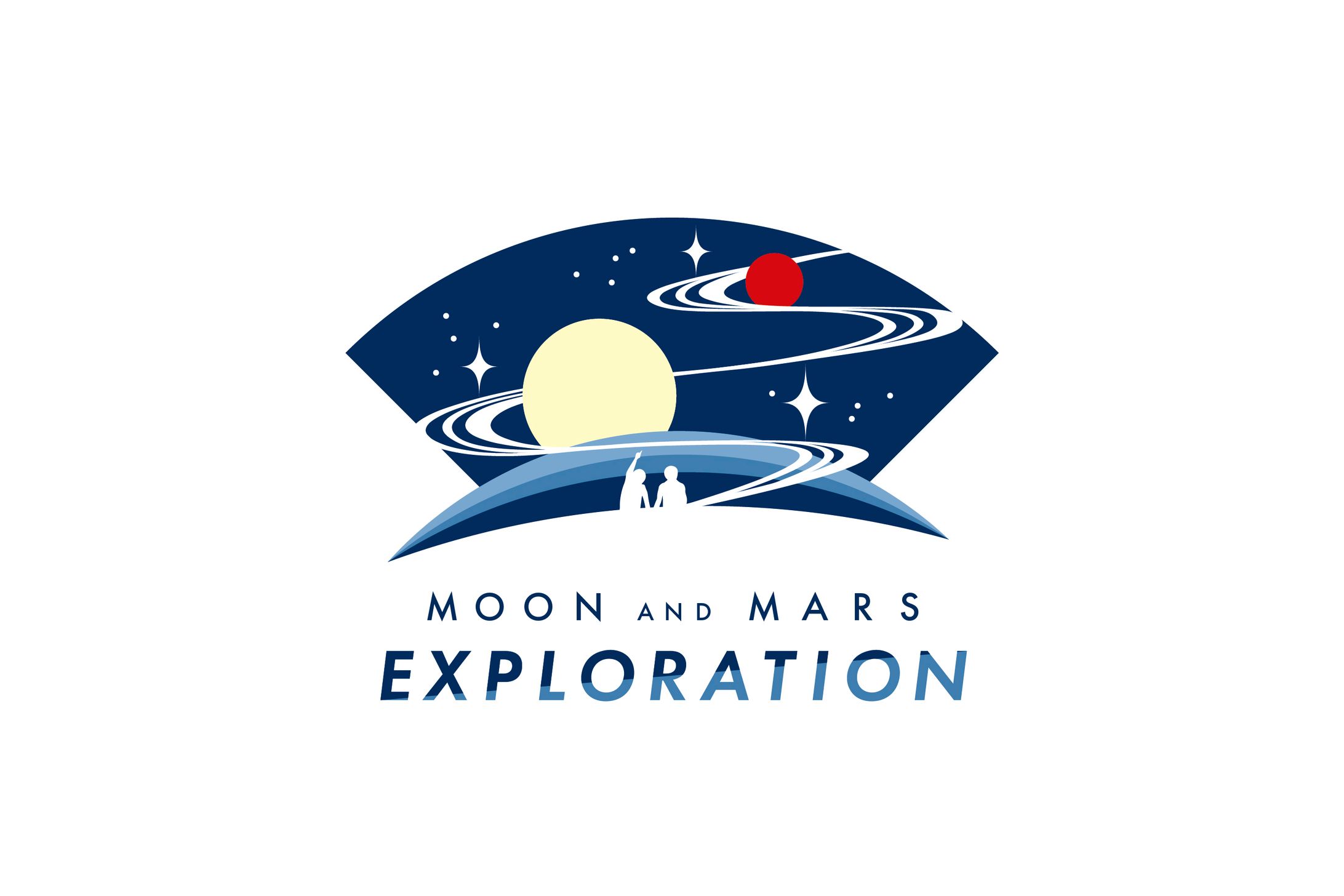 🥇Space Exploration Logo｜JAXA月・火星探査ロゴ-1