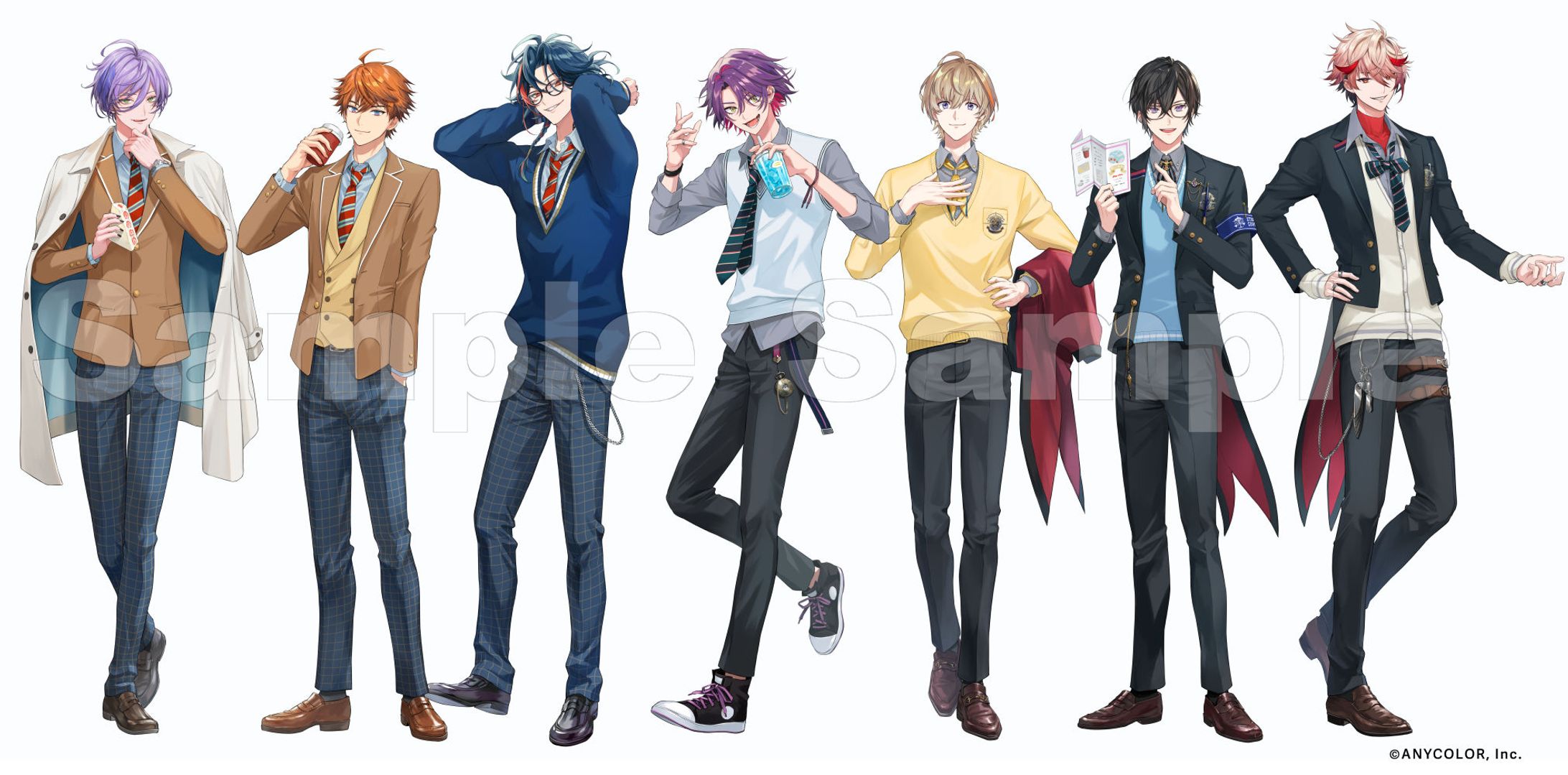 にじさんじ　東京ドームシティコラボ企画イラスト-1