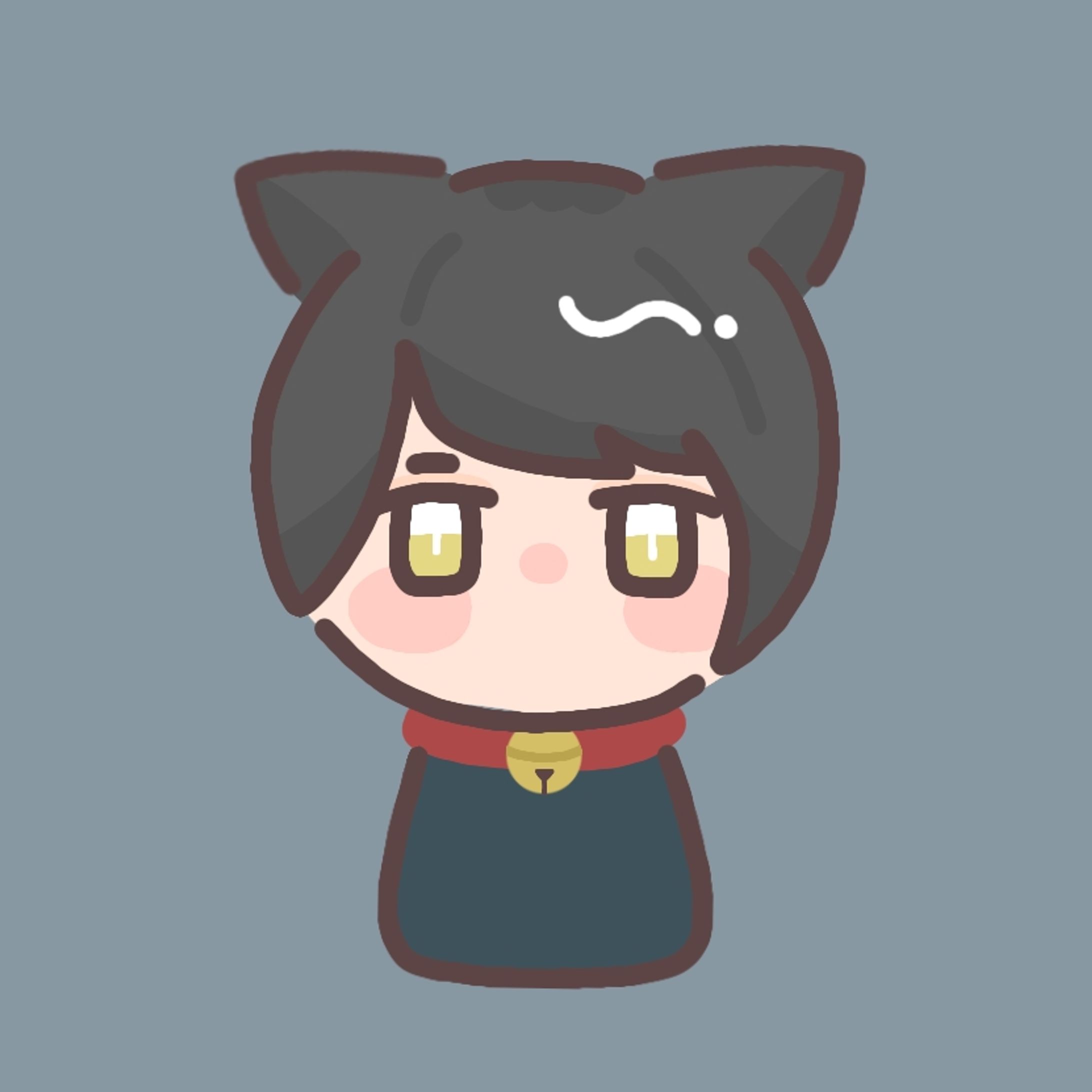 ゆるイラスト ( 黒猫みみにぃ 様 )-1