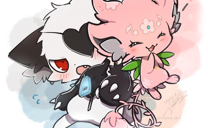 デフォルメ② - 【FA】ジプカノちゃん