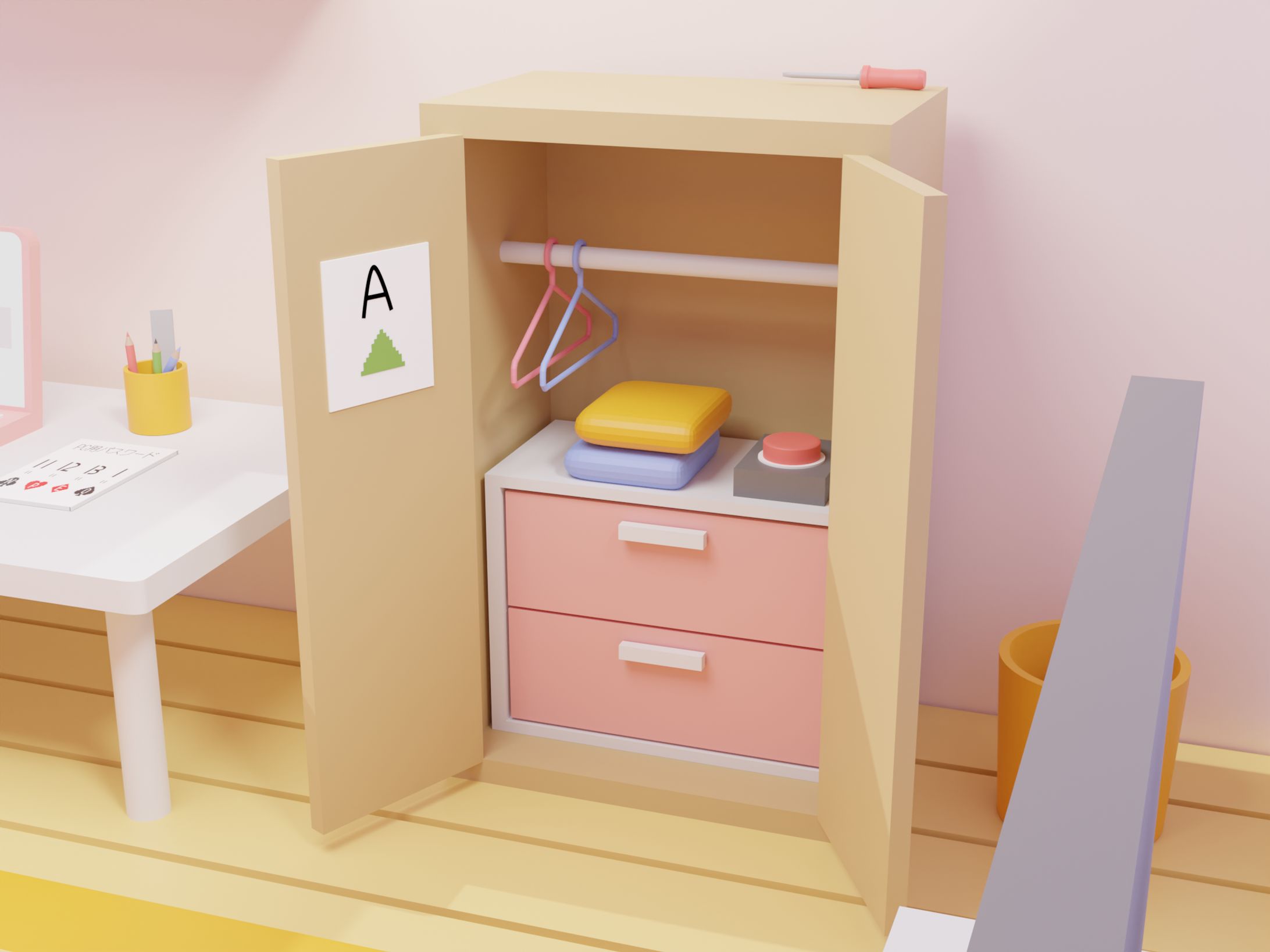 脱出ゲーム用3Dルーム-1