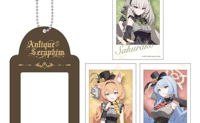 株式会社Yostar ブルーアーカイブ「 カードホルダー&チェキ風カードセット(Antique Seraphim)」商品企画・デザイン