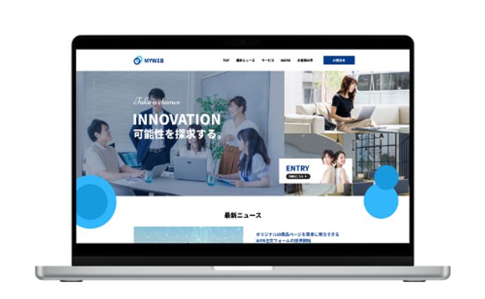 【LP】IT企業LPサイトデザイン