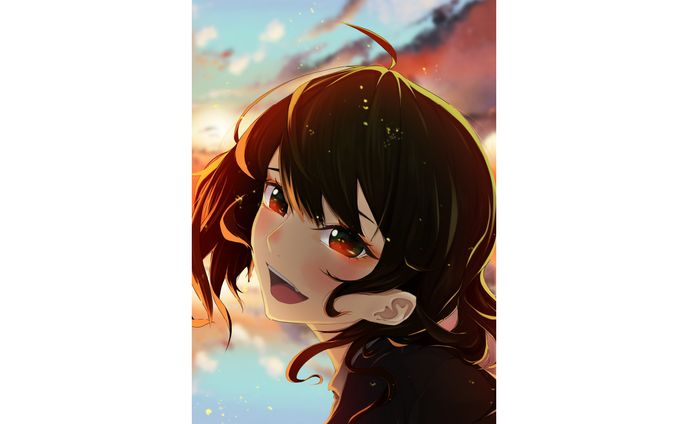 【グループ展作品】夕焼け