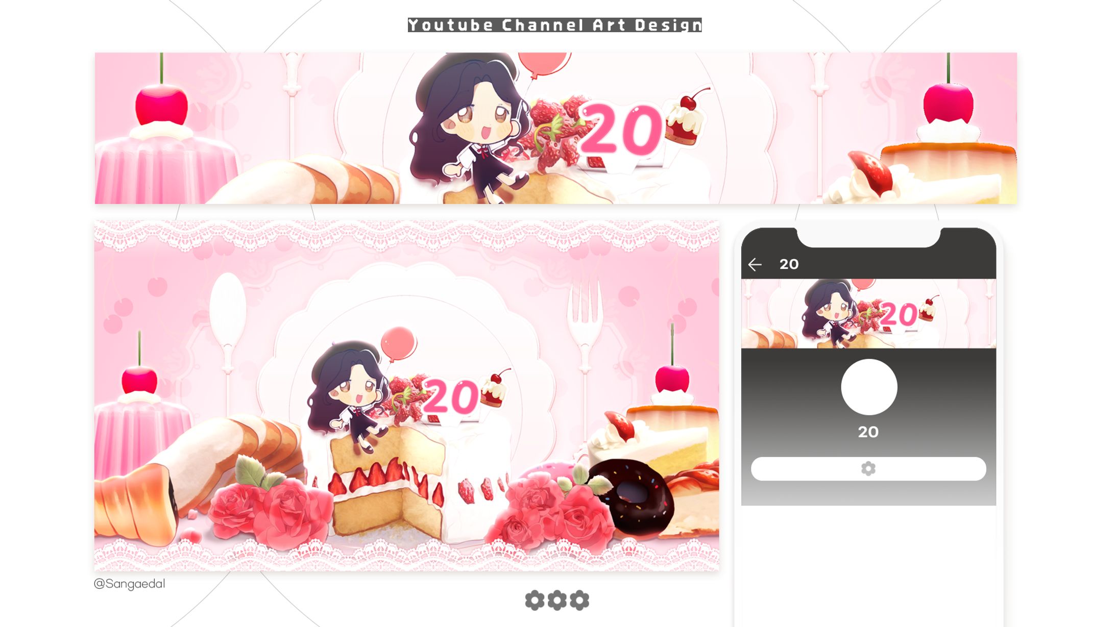 20 / Youtube Channel Art Design-1