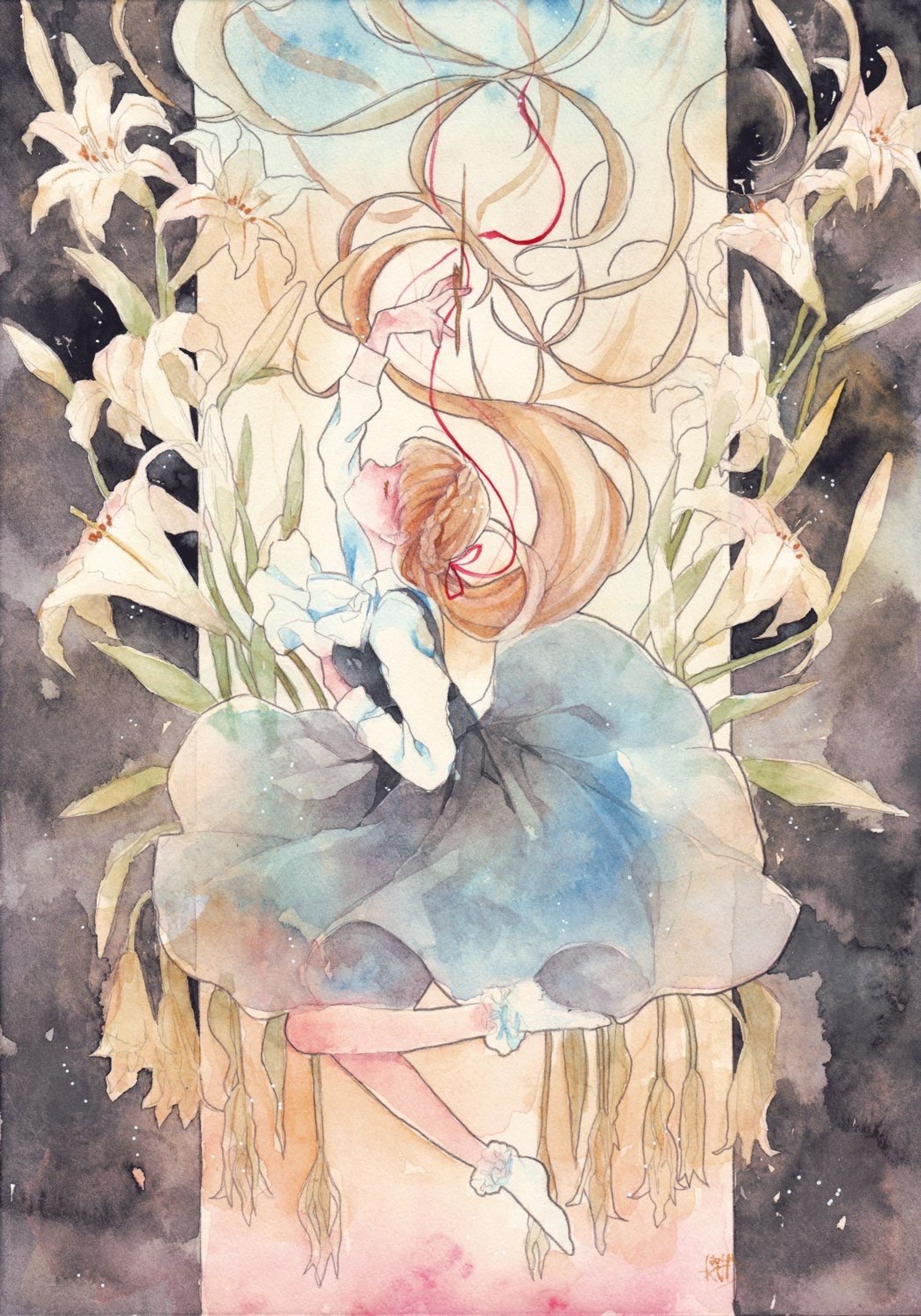 水彩画-1
