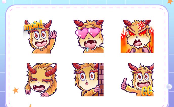 studio、emotes