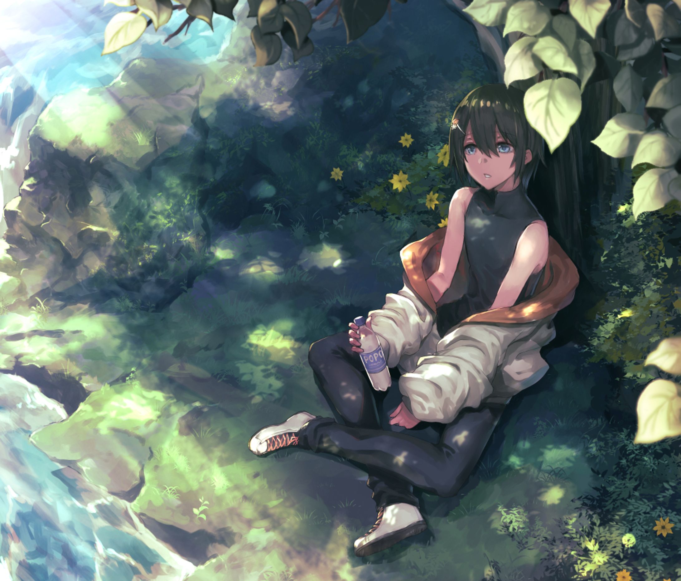 VTuber芋咲じゃが 歌ってみた動画用イラスト-1