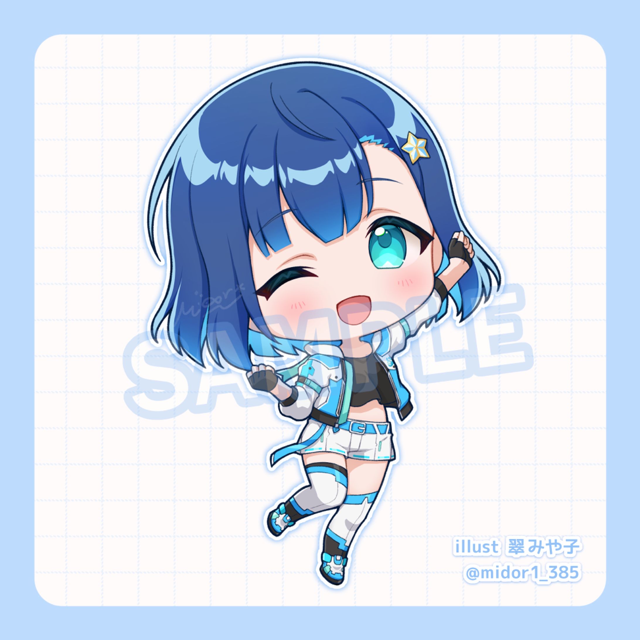 せんのいのり様 新2DモデルCF用返礼品グッズSDイラスト-1