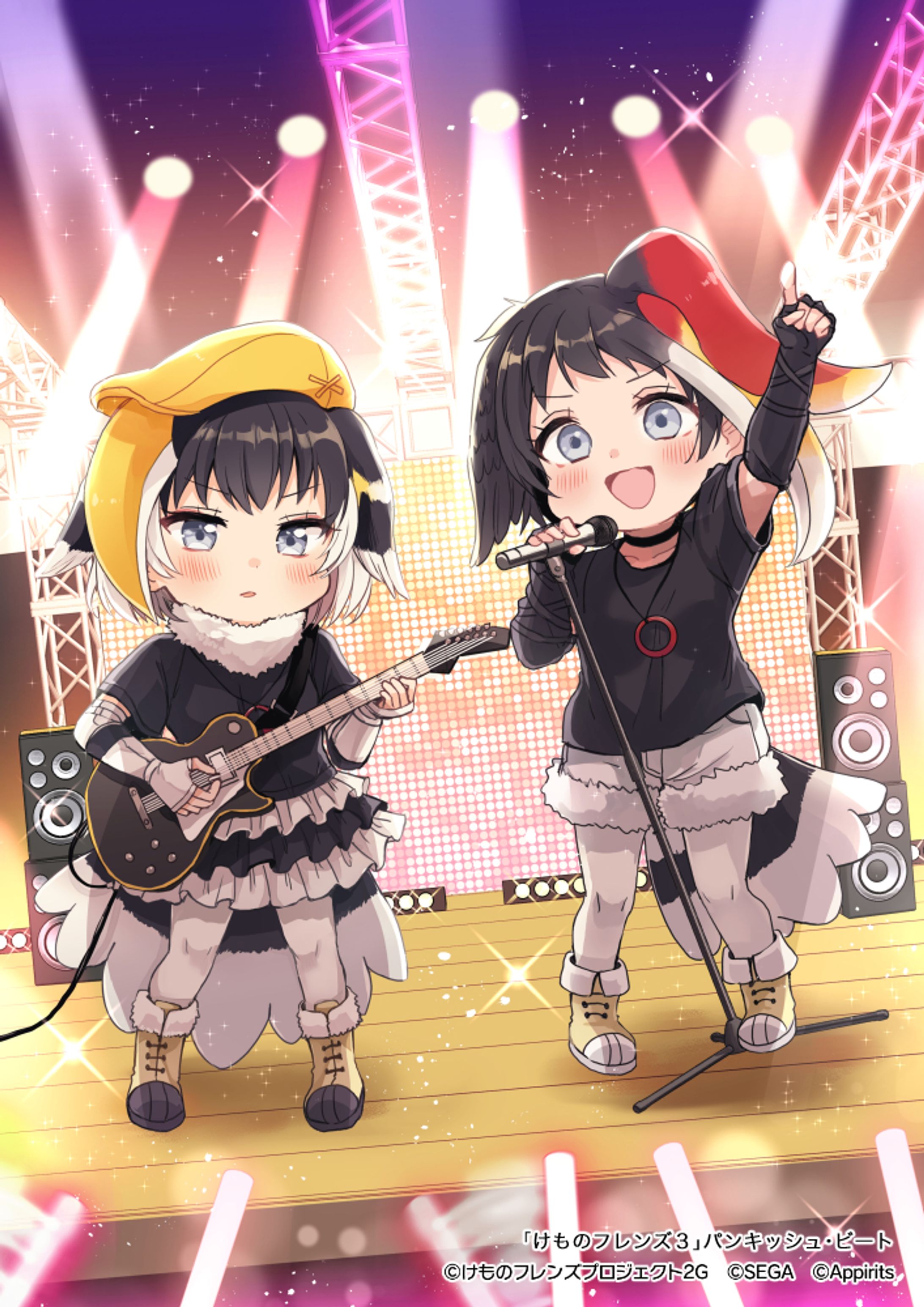 アプリ版『けものフレンズ３』フォト★３『パンキッシュ・ビート』-1