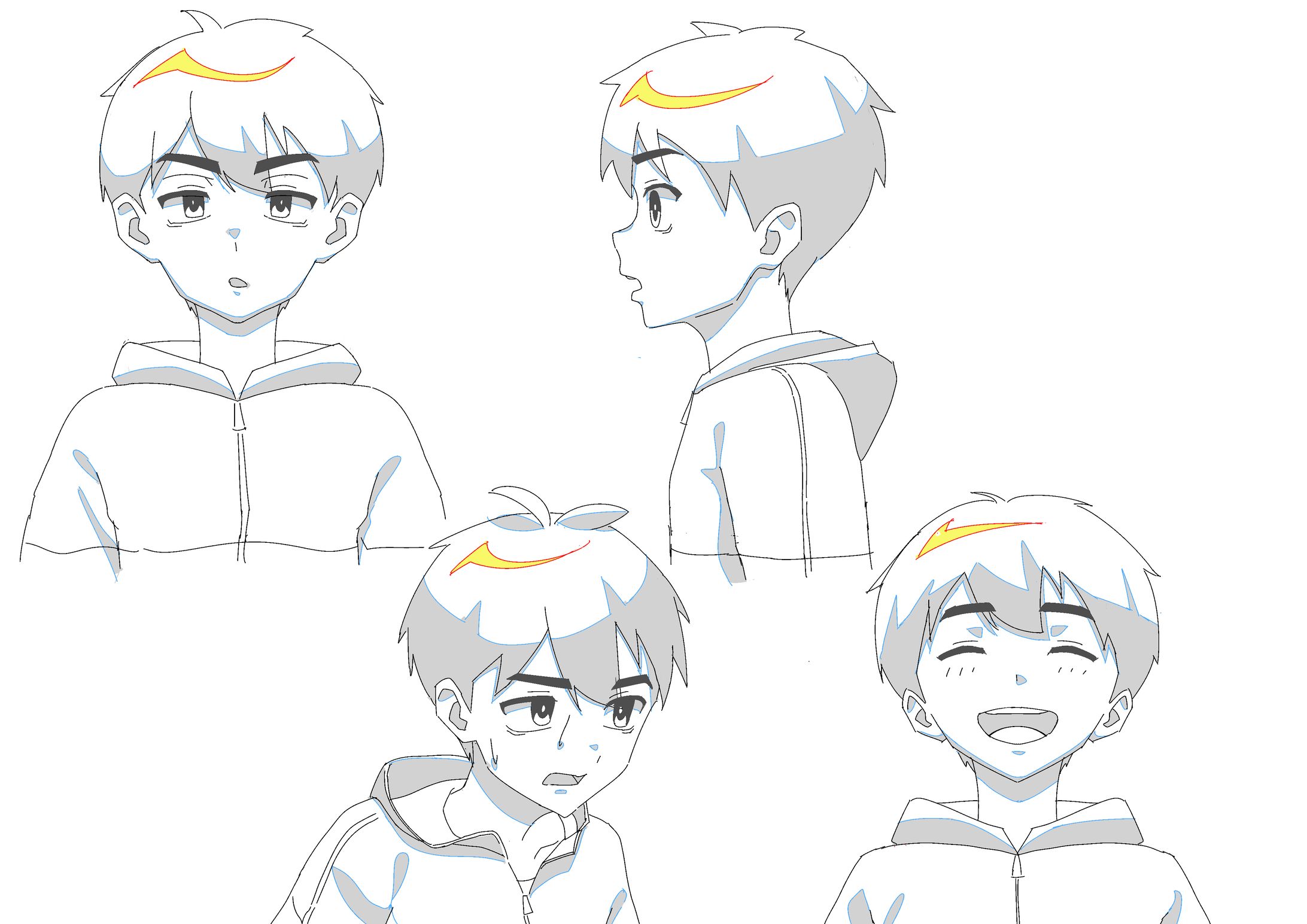 アニメーション用キャラクターデザイン-1