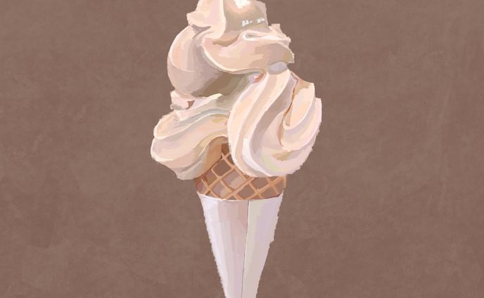 はじめてのソフトクリーム１