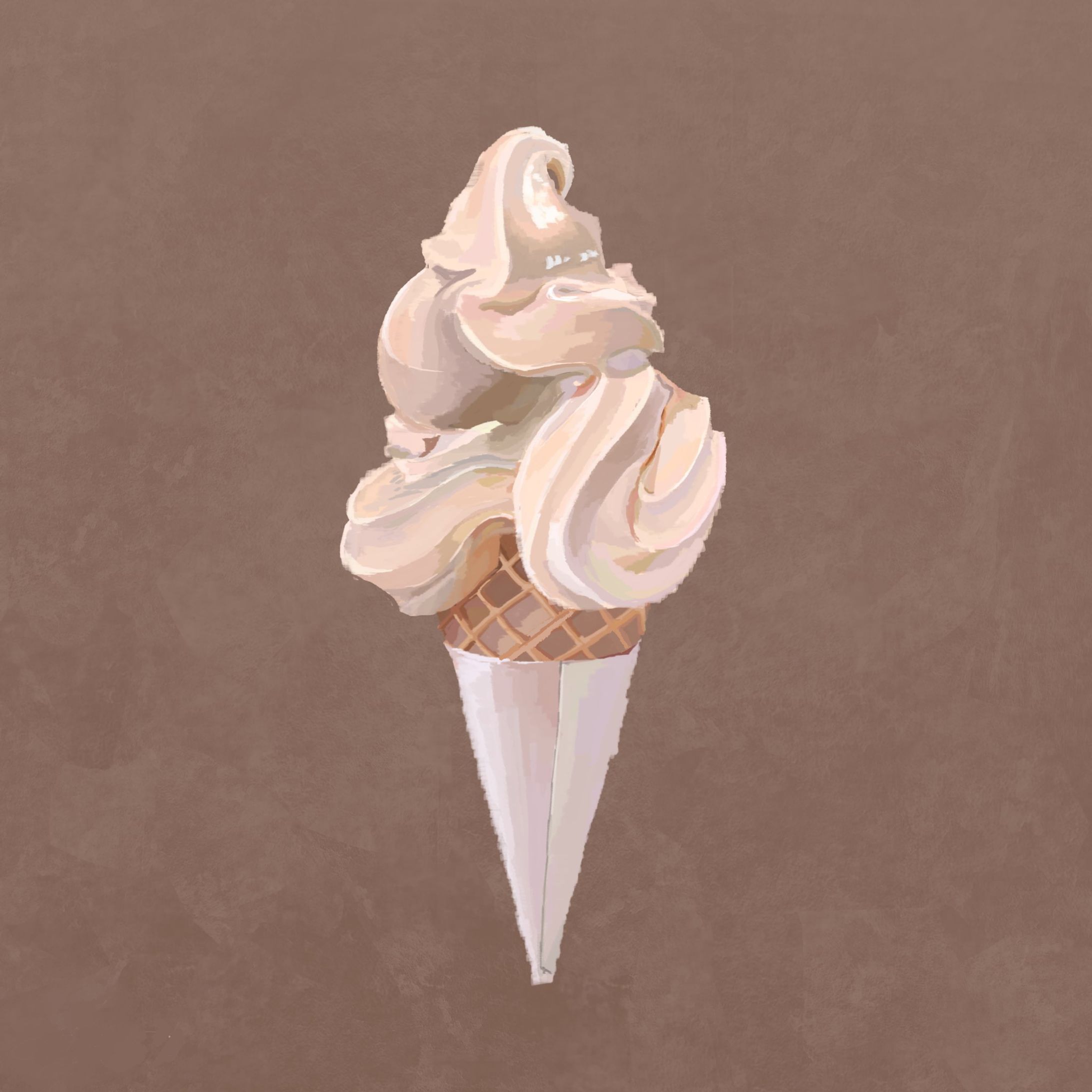 はじめてのソフトクリーム１-1