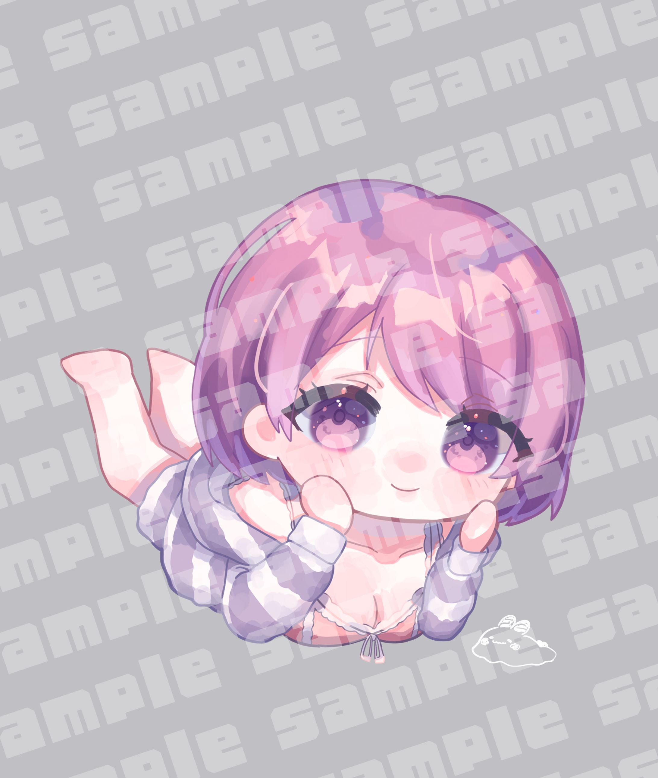 【サンプル】ミニキャライラスト-1