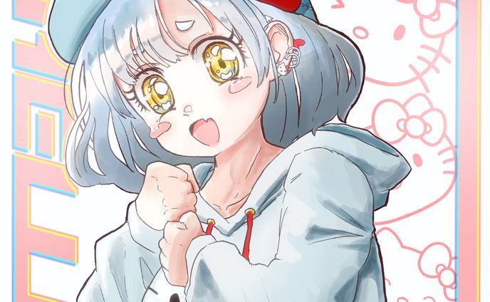二次創作 サンリオキャラクターイラスト