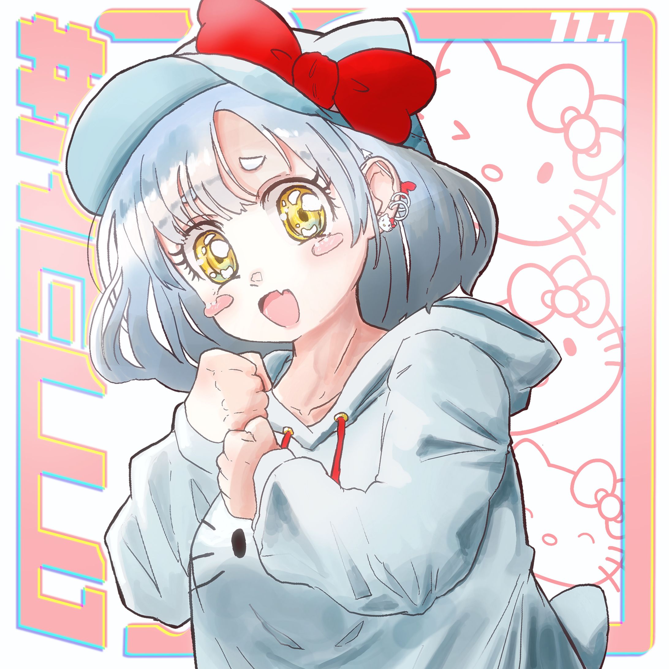 二次創作 サンリオキャラクターイラスト-1