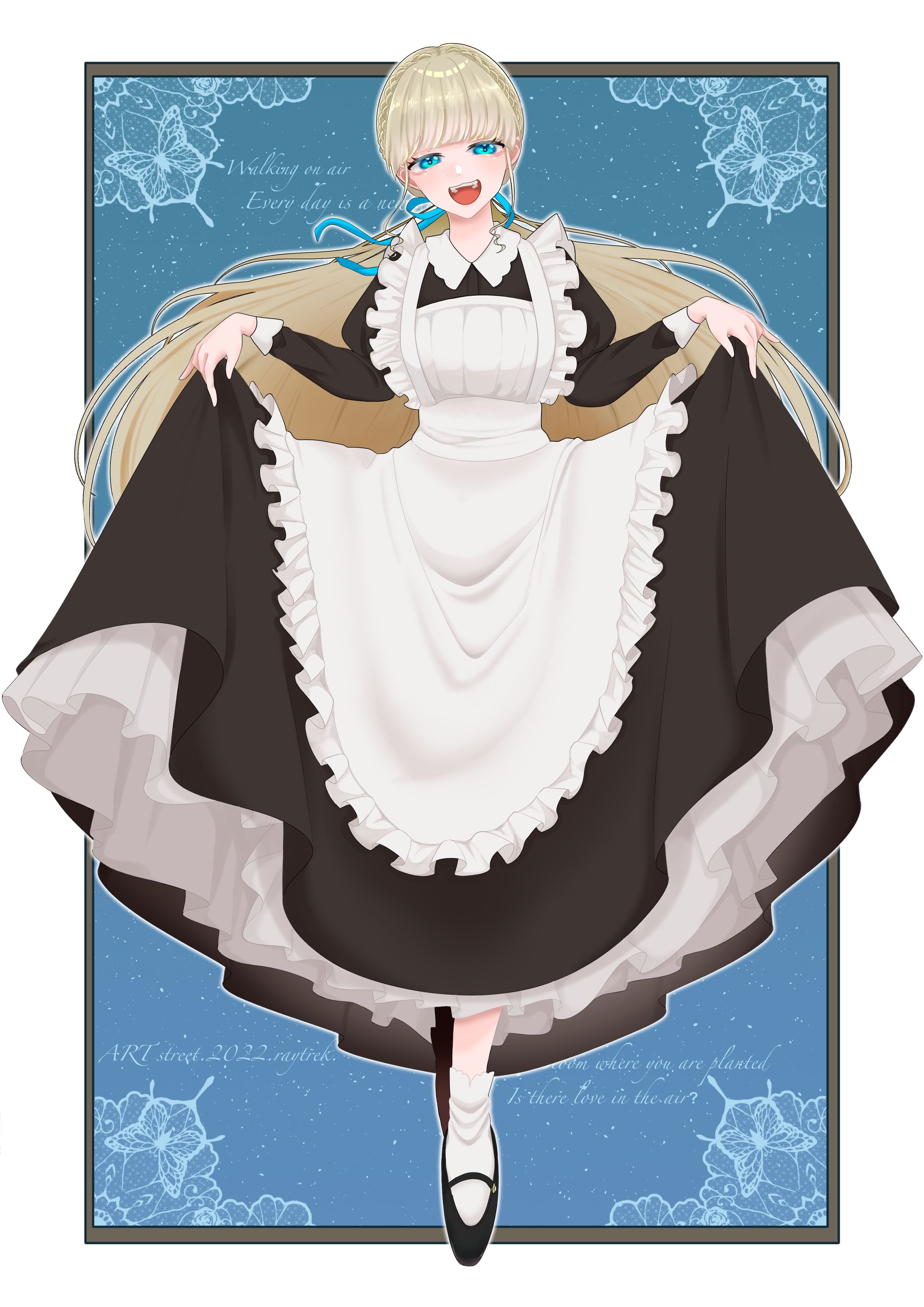 キャラクターデザイン：メイド-1