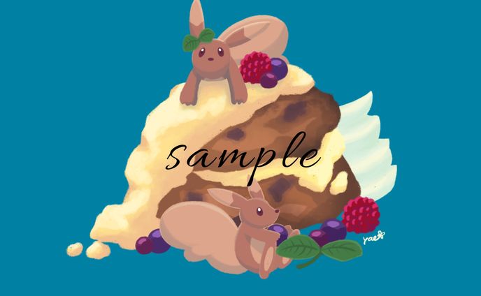 【個人依頼】お菓子とちいさなどうぶつ