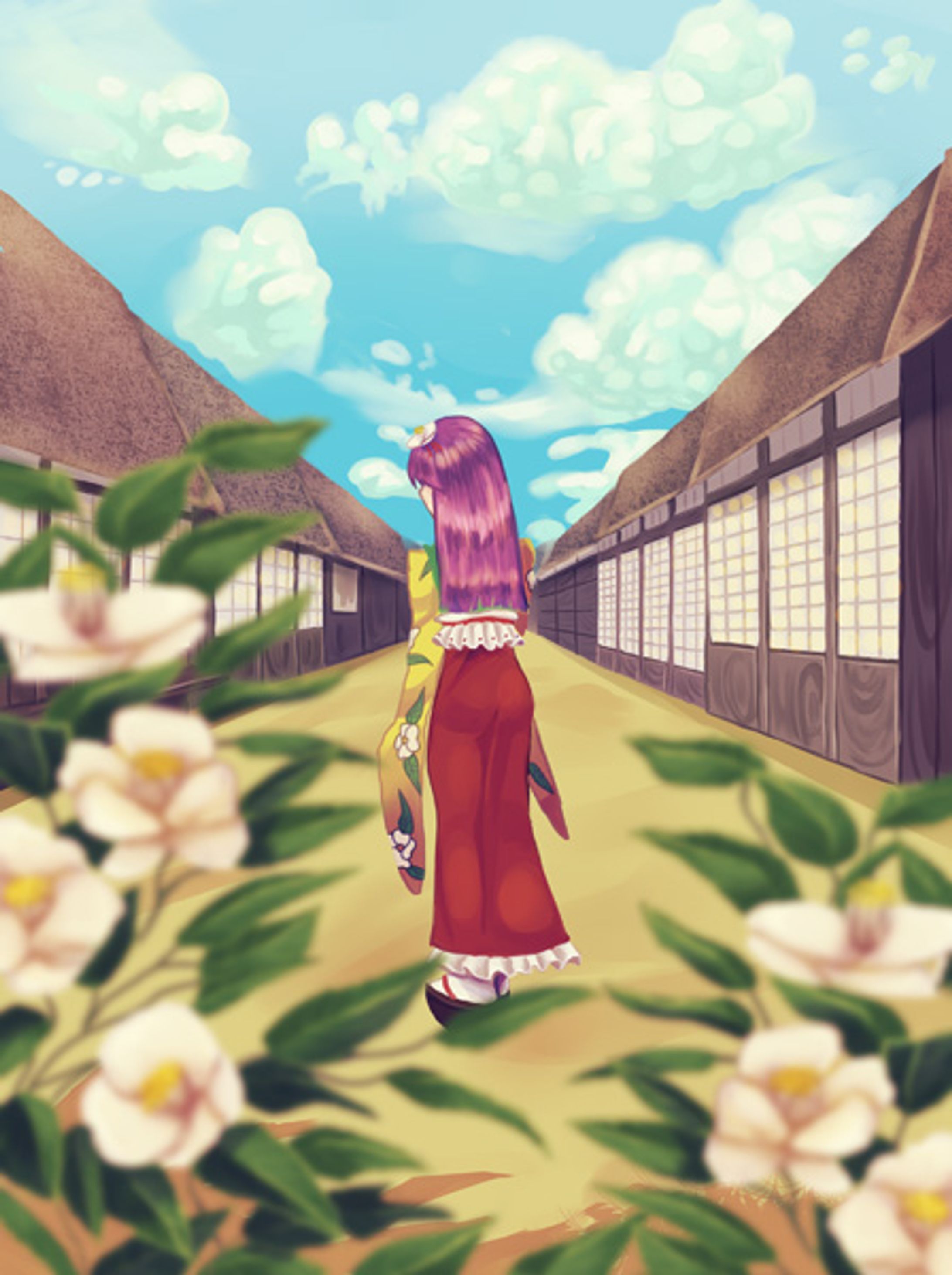 東方ＳＳ同人誌「ゆるぎないものひとつ」表紙-1