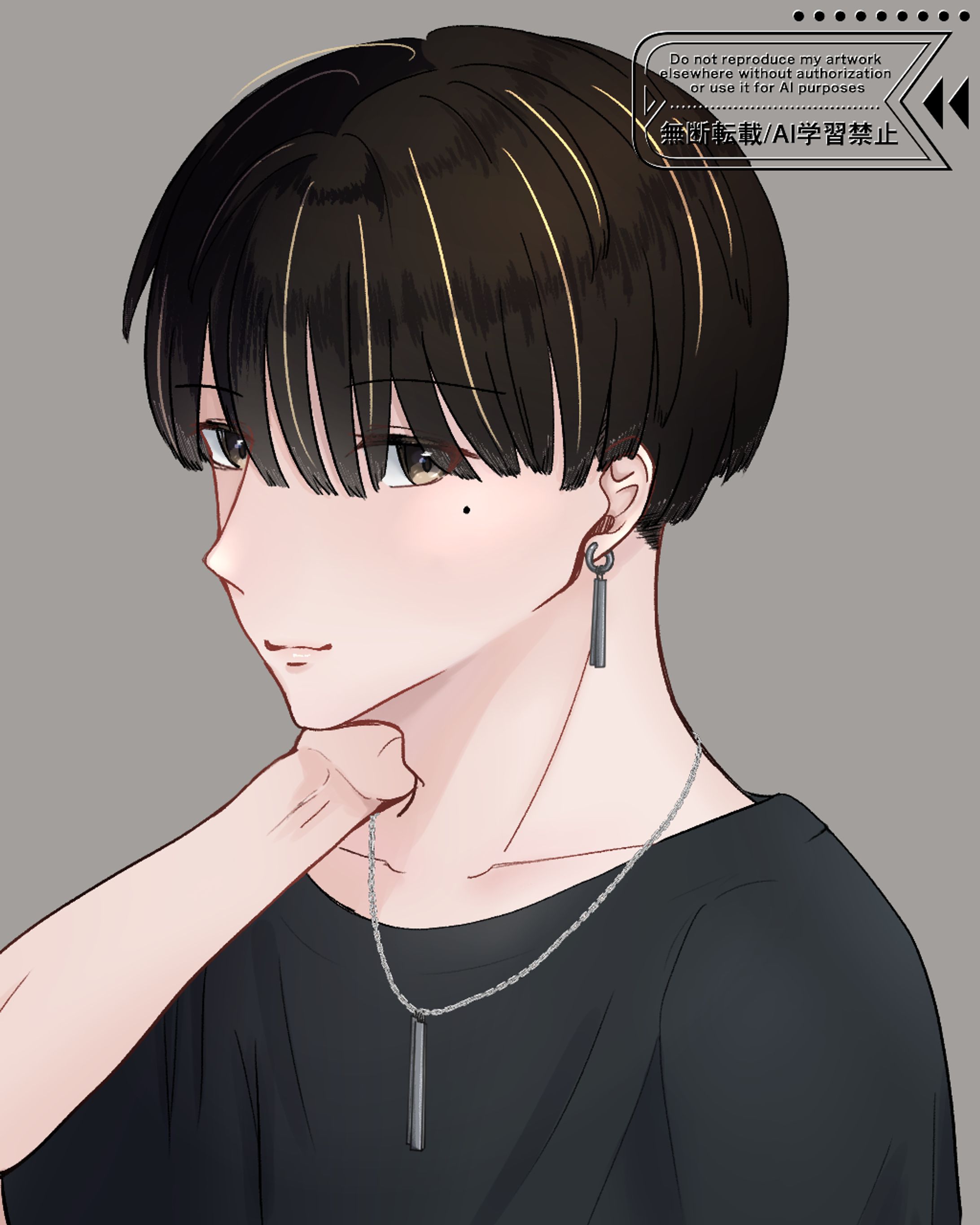 黒髪マッシュ-1