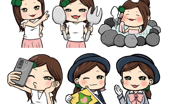 イラスト　マンガ、web