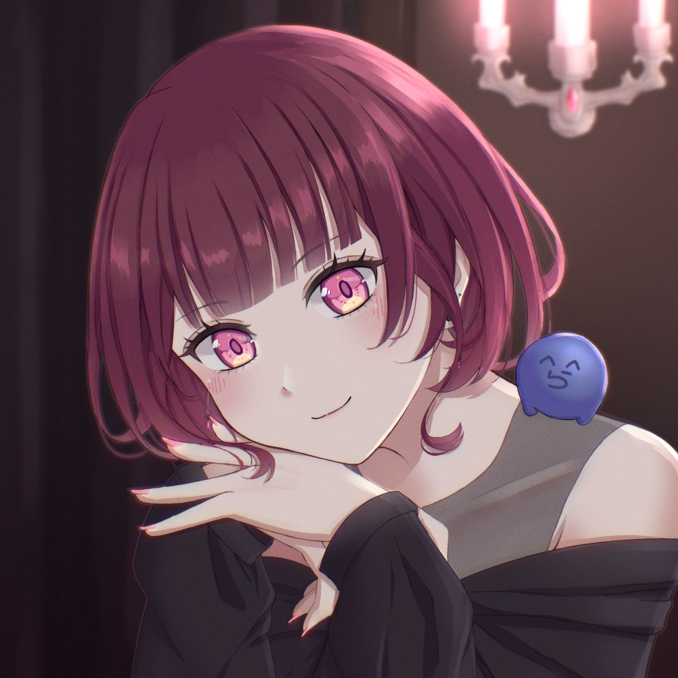り茶様　アイコンイラスト-1