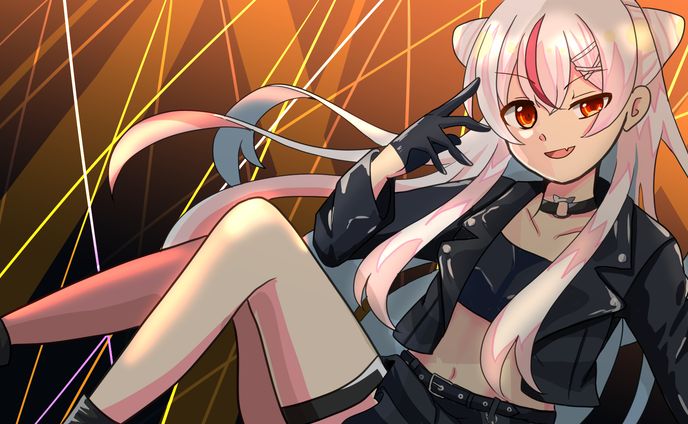 fighting my way、歌ってみたイラスト