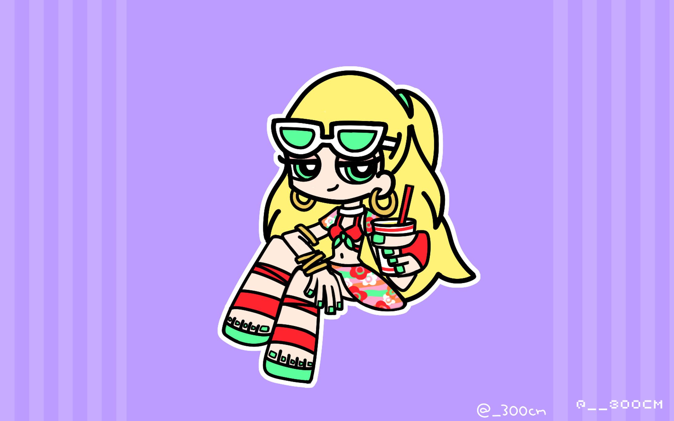 Overwatch 2 Widowmaker Summer Skin – Comic Style-1