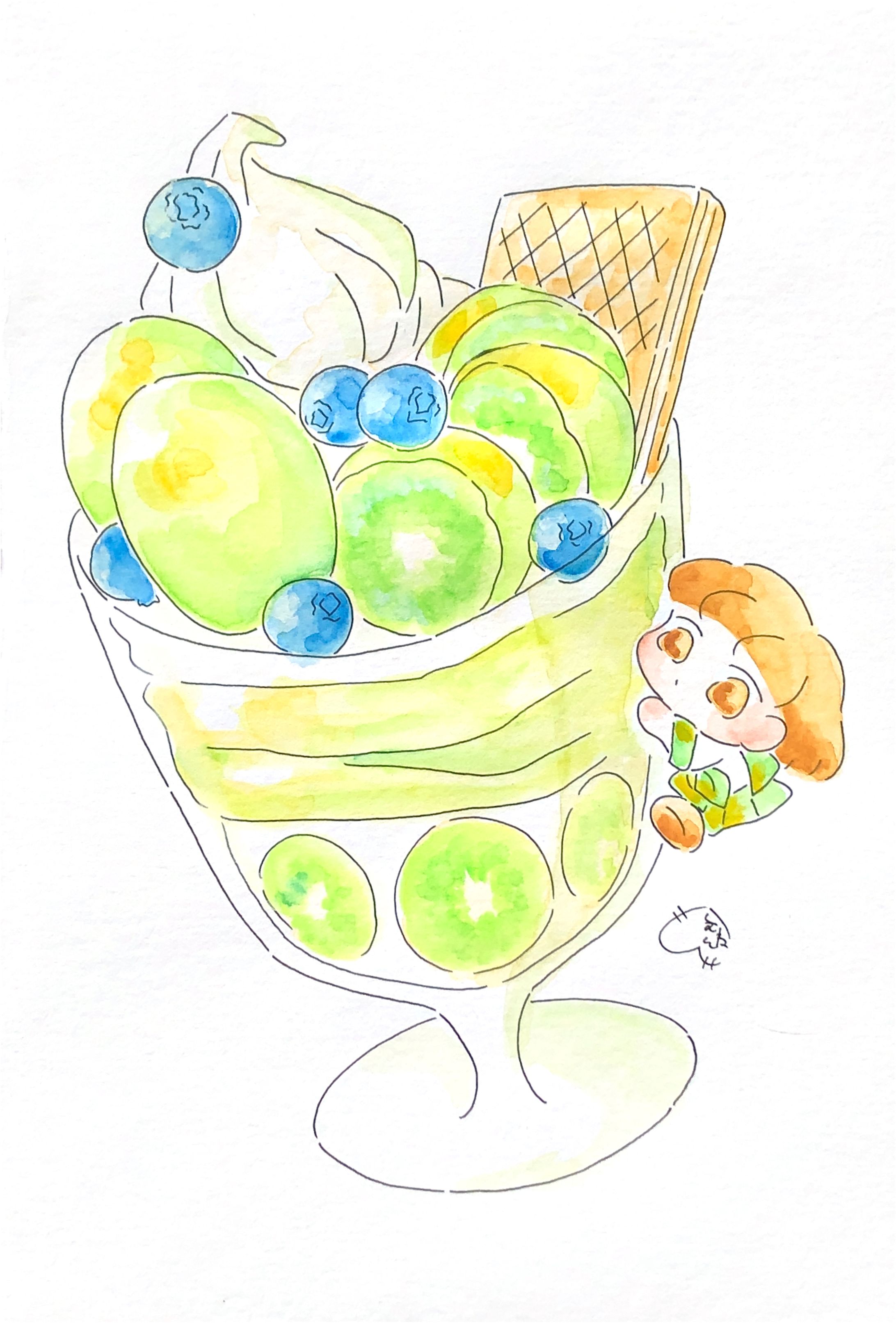 マスカットパフェ-1