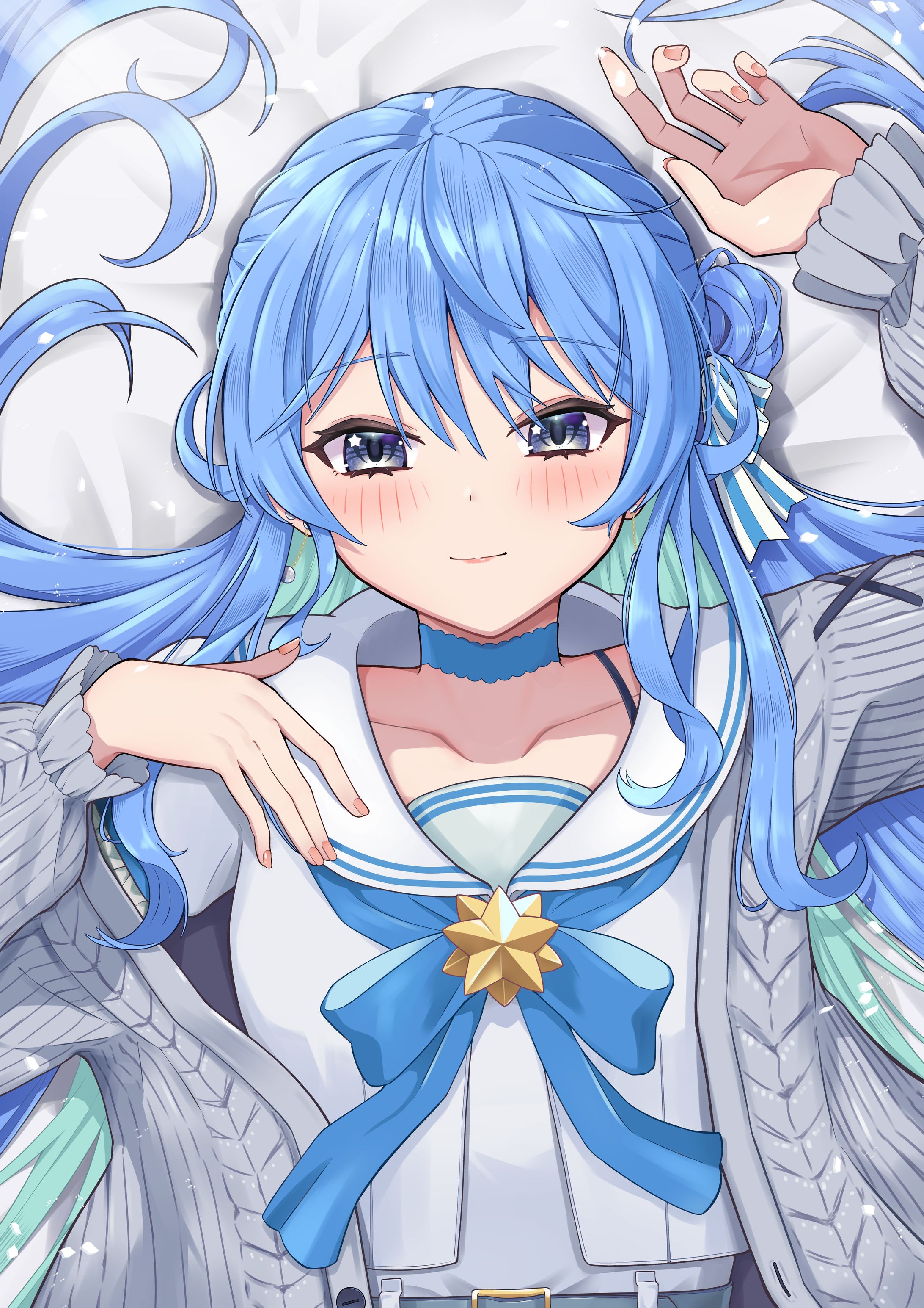 すいちゃん　仰向け-1