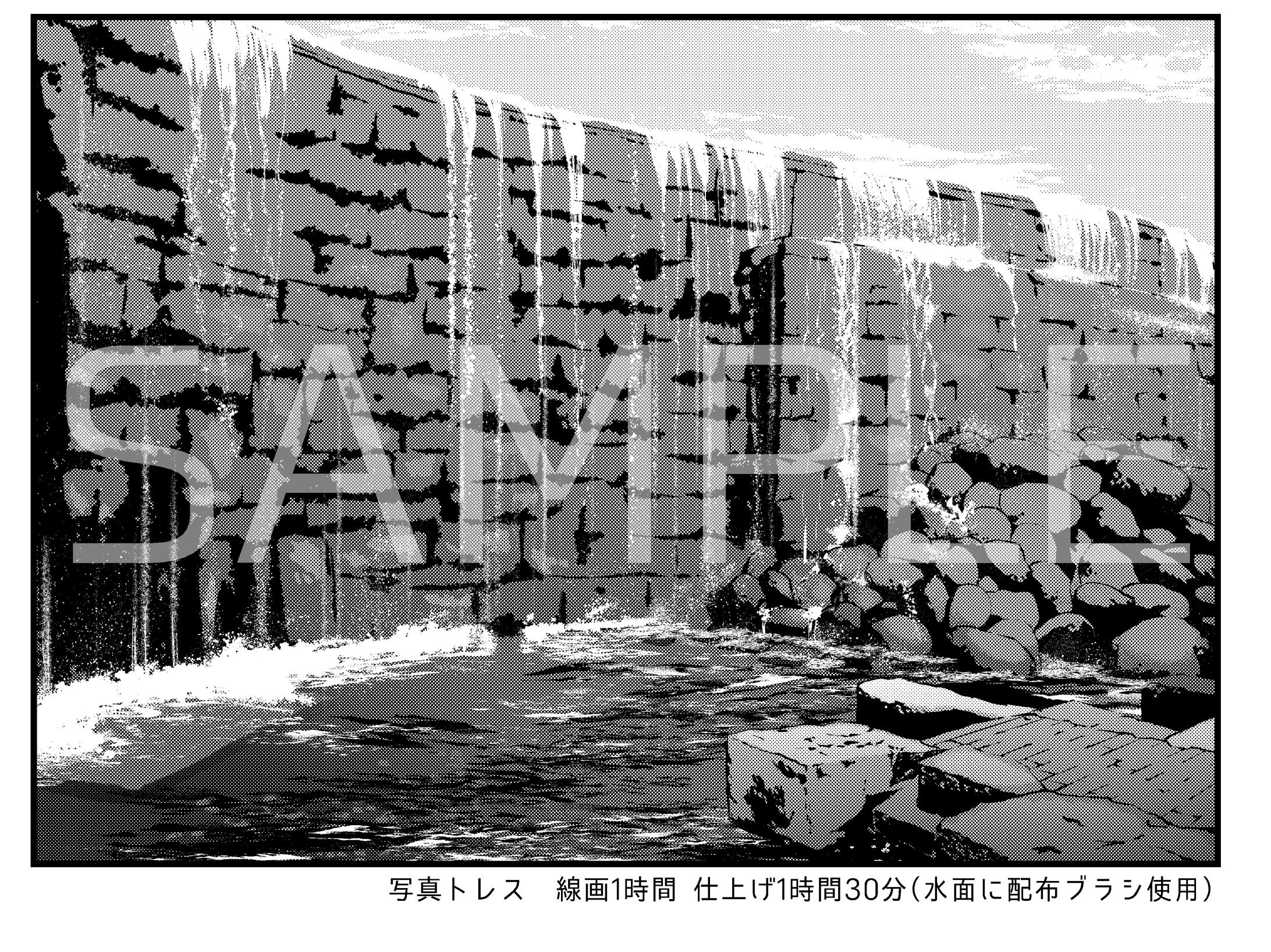 漫画背景サンプル-1