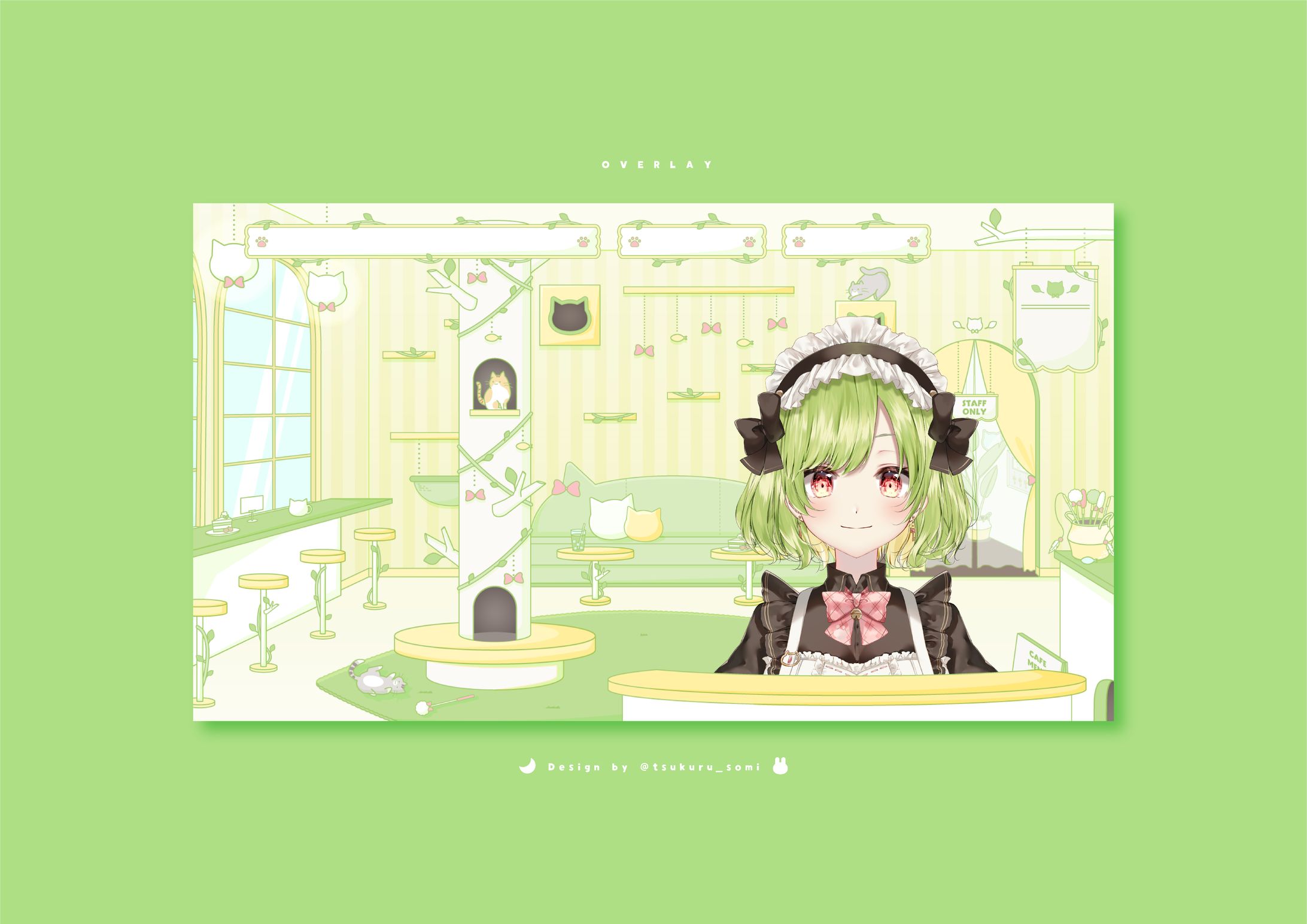 配信画面 / 茶和楽木めい-1