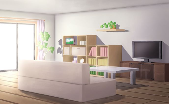 リビング背景