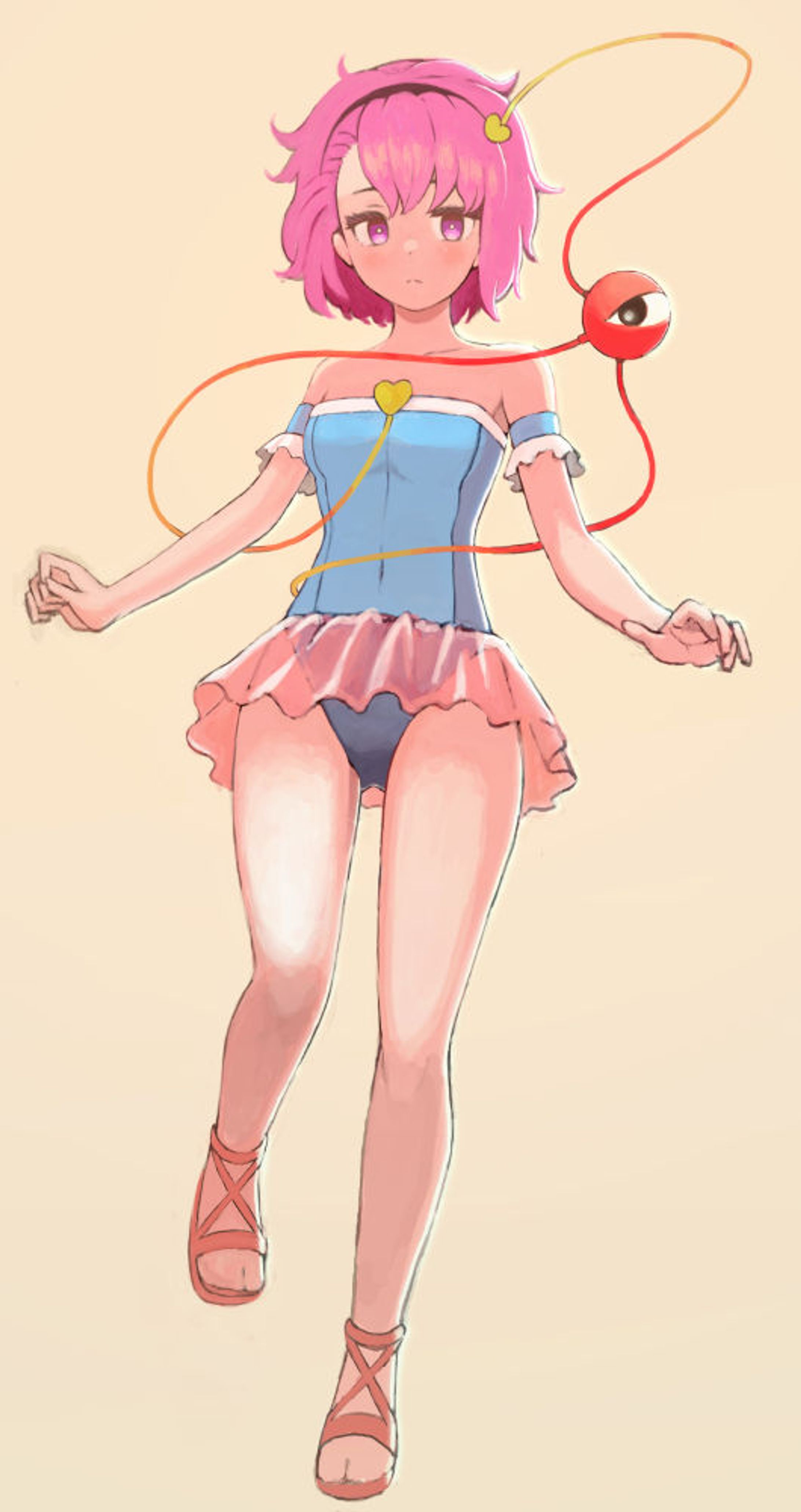 東方水着イラスト８枚-1