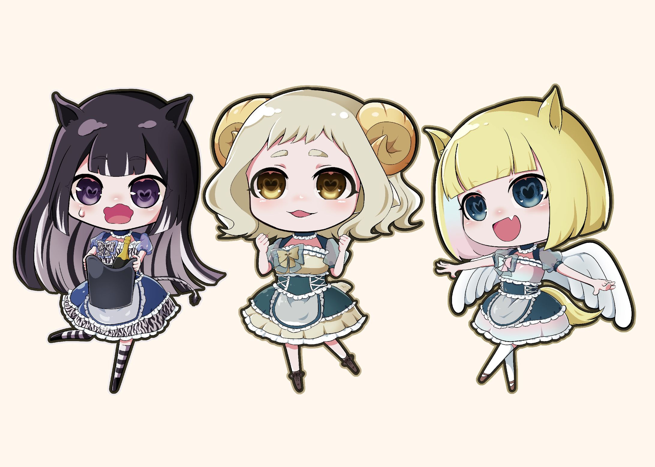 コンセプトカフェ　キャラクターイラスト-1