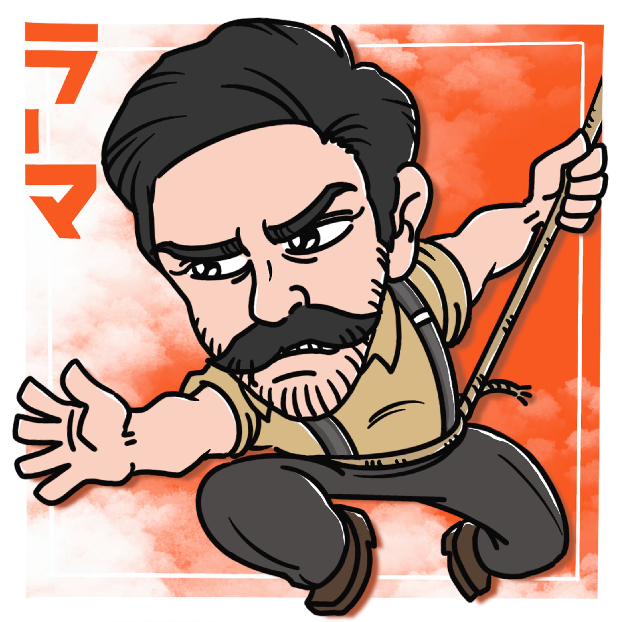 RRR ステッカー風-1