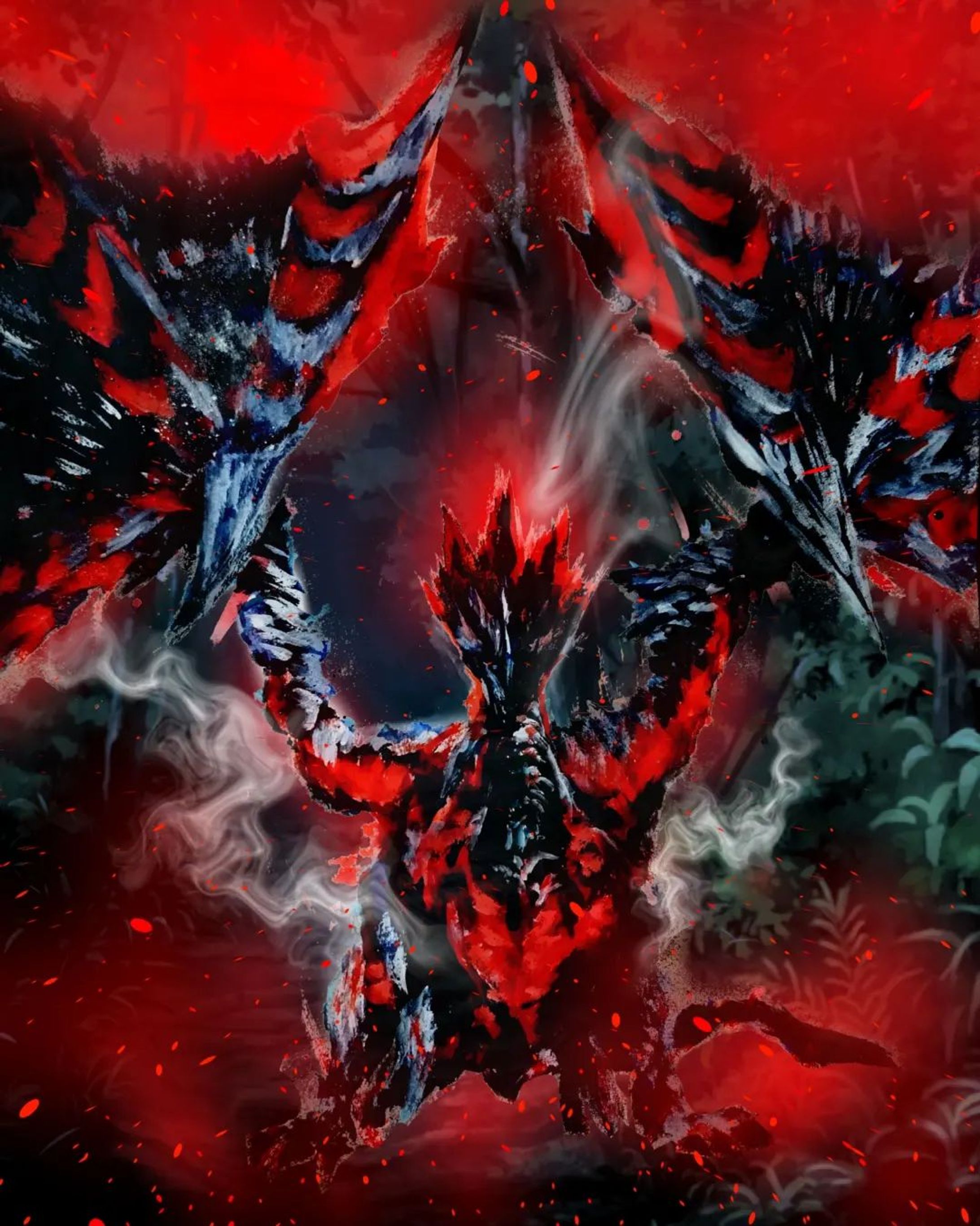 「赫耀動乱」

#MonsterHunter 
#天彗龍 #バルファルク 
#奇しき赫耀のバルファルク-1