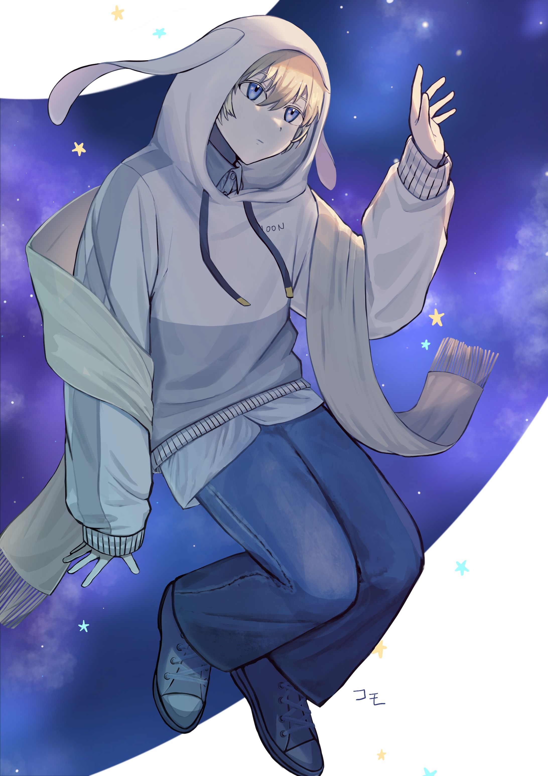 友人のオリジナルキャラのFAN ART-1